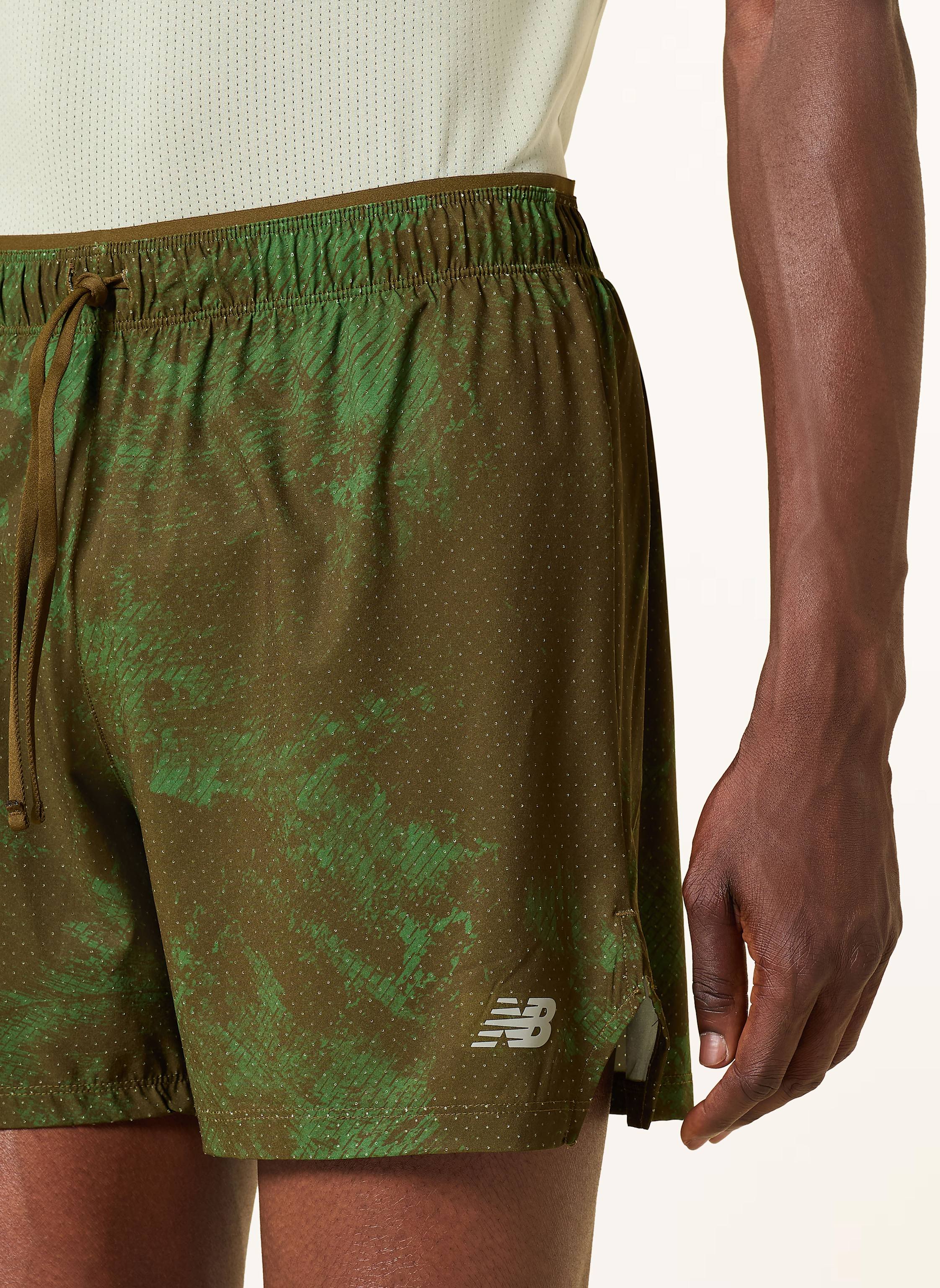 Thumbnail - New Balance 2-In-1-Laufshorts Rc Printed Short 5" gruen