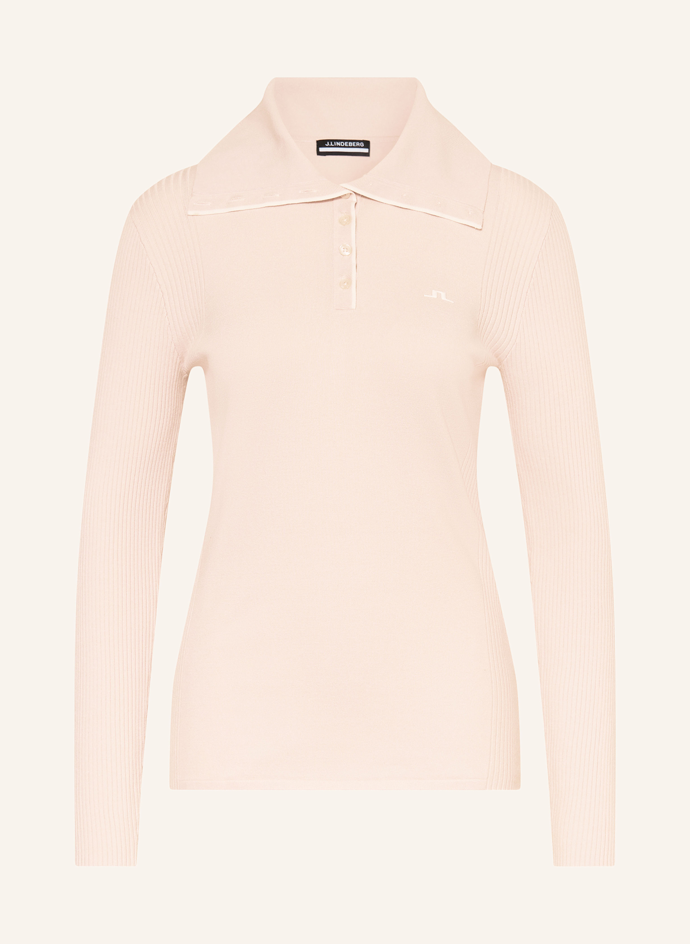 J.Lindeberg Funktions-Poloshirt rosa