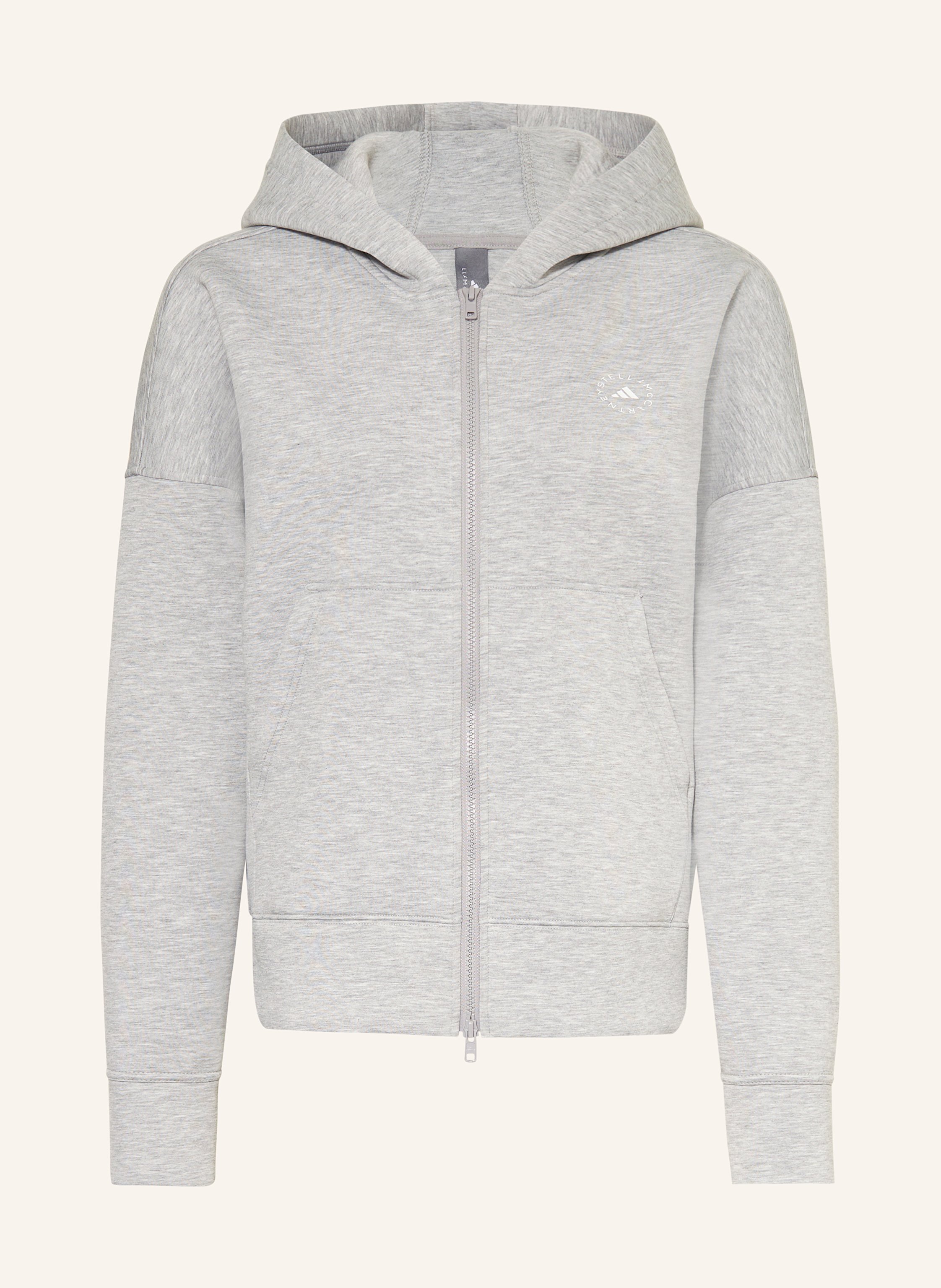 Adidas By Stella Mccartney Sweatjacke Adidas By Stella Mccartney Scuba grau