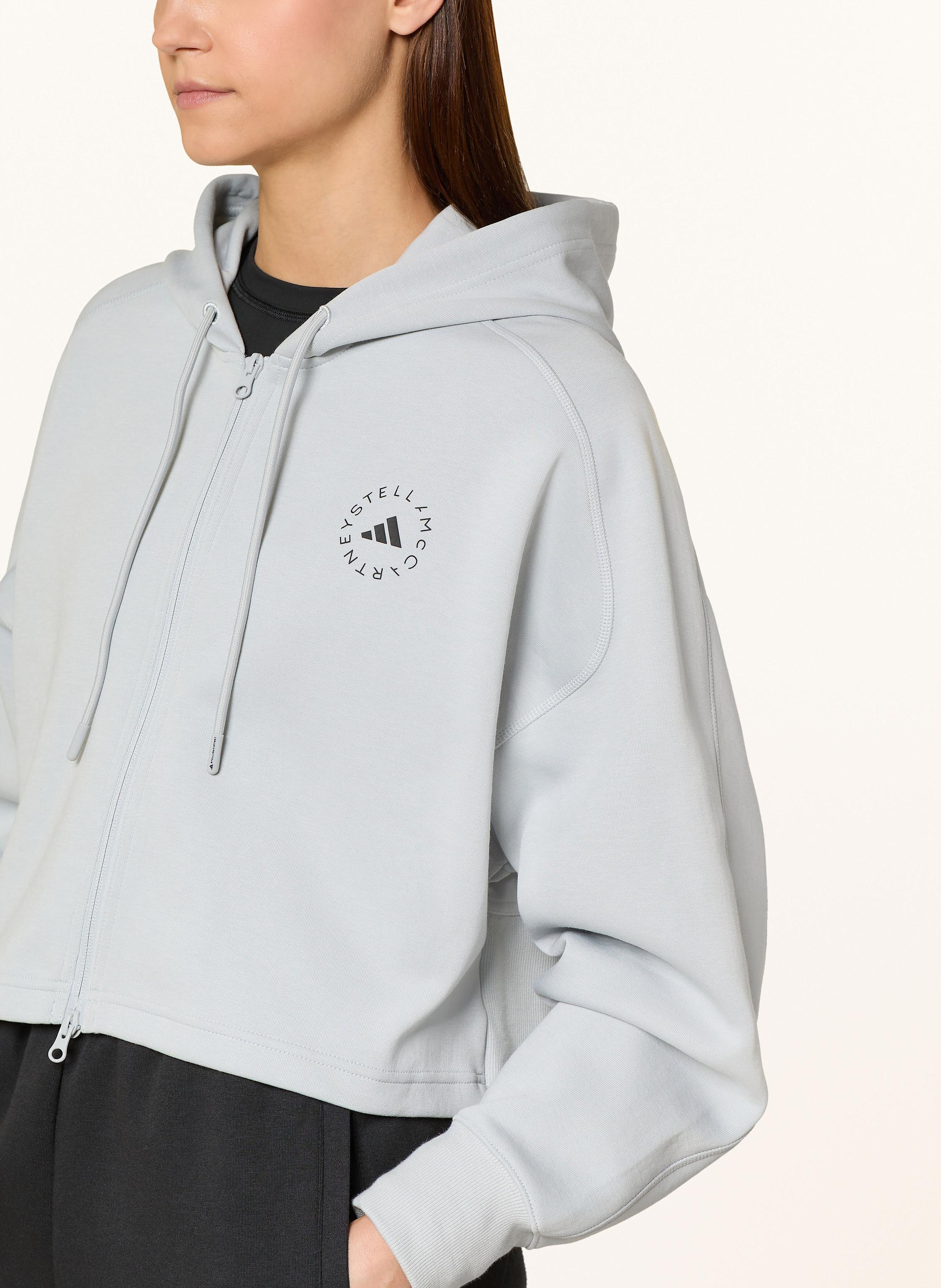Thumbnail - Adidas By Stella Mccartney Sweatjacke Adidasby Stella Mccartney Cropped grau