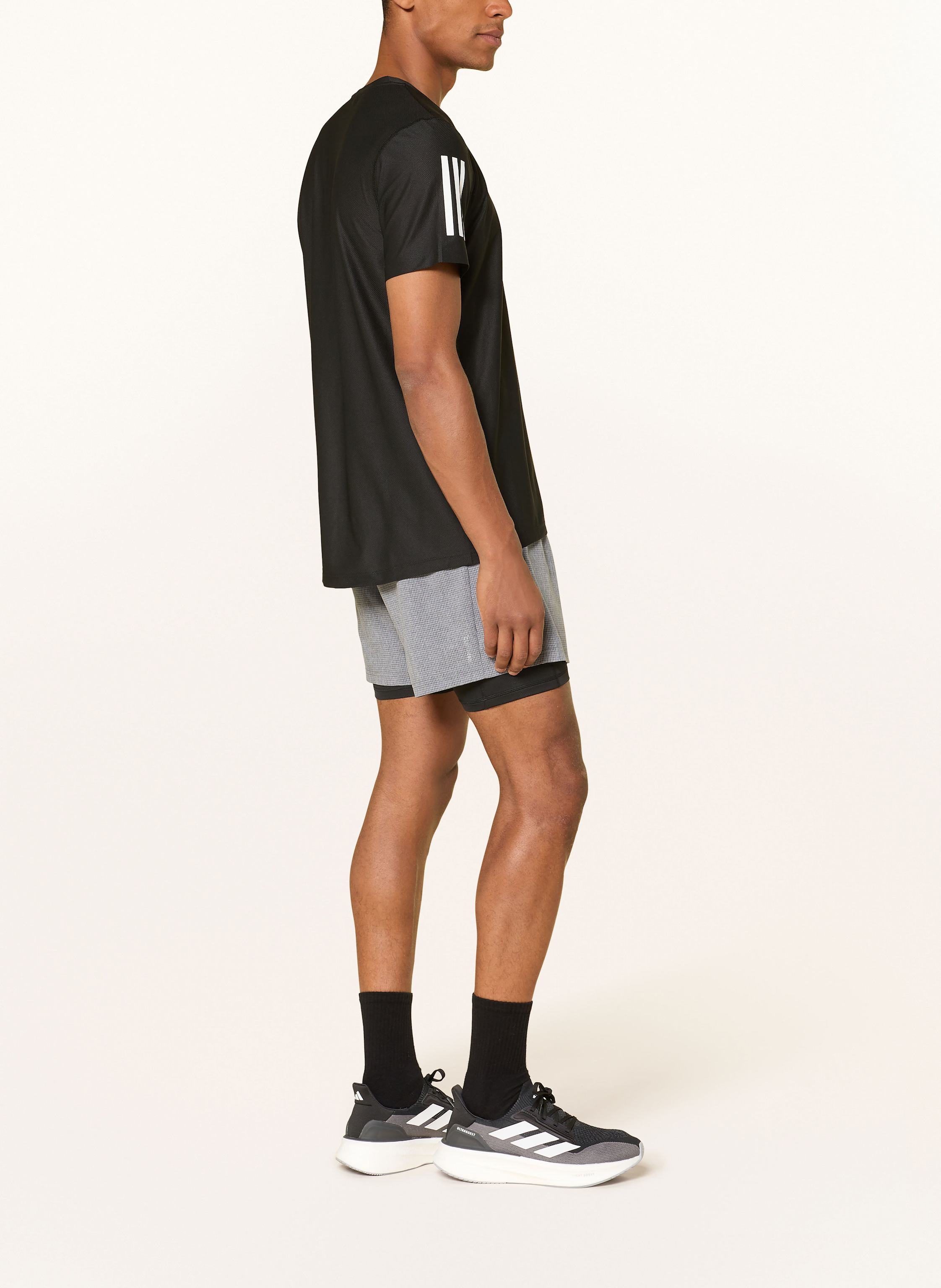 Thumbnail - Adidas 2-In-1-Laufshorts Own The Run Climacool grau