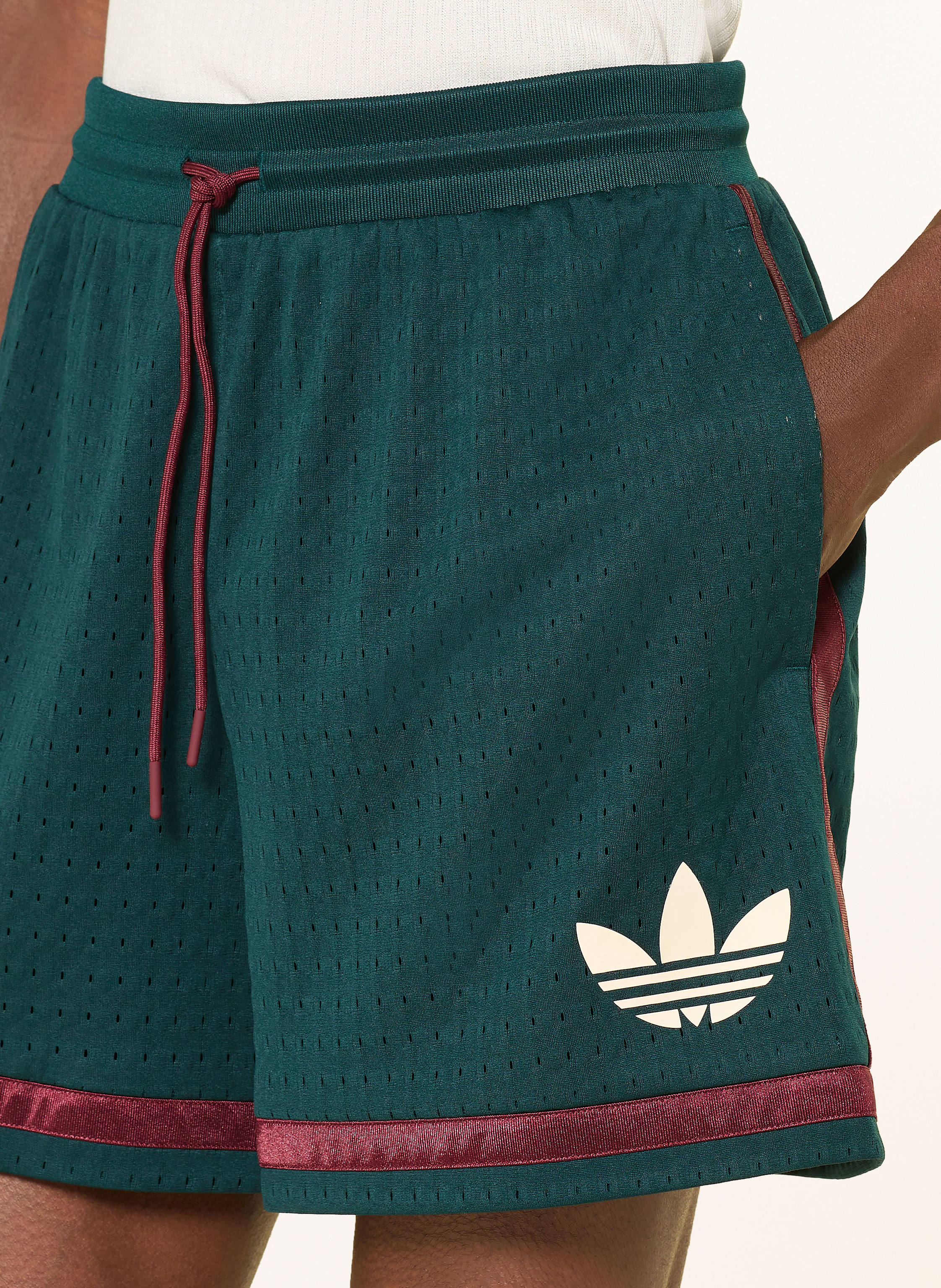 Thumbnail - Adidas Trainingsshorts Originals Basketball gruen