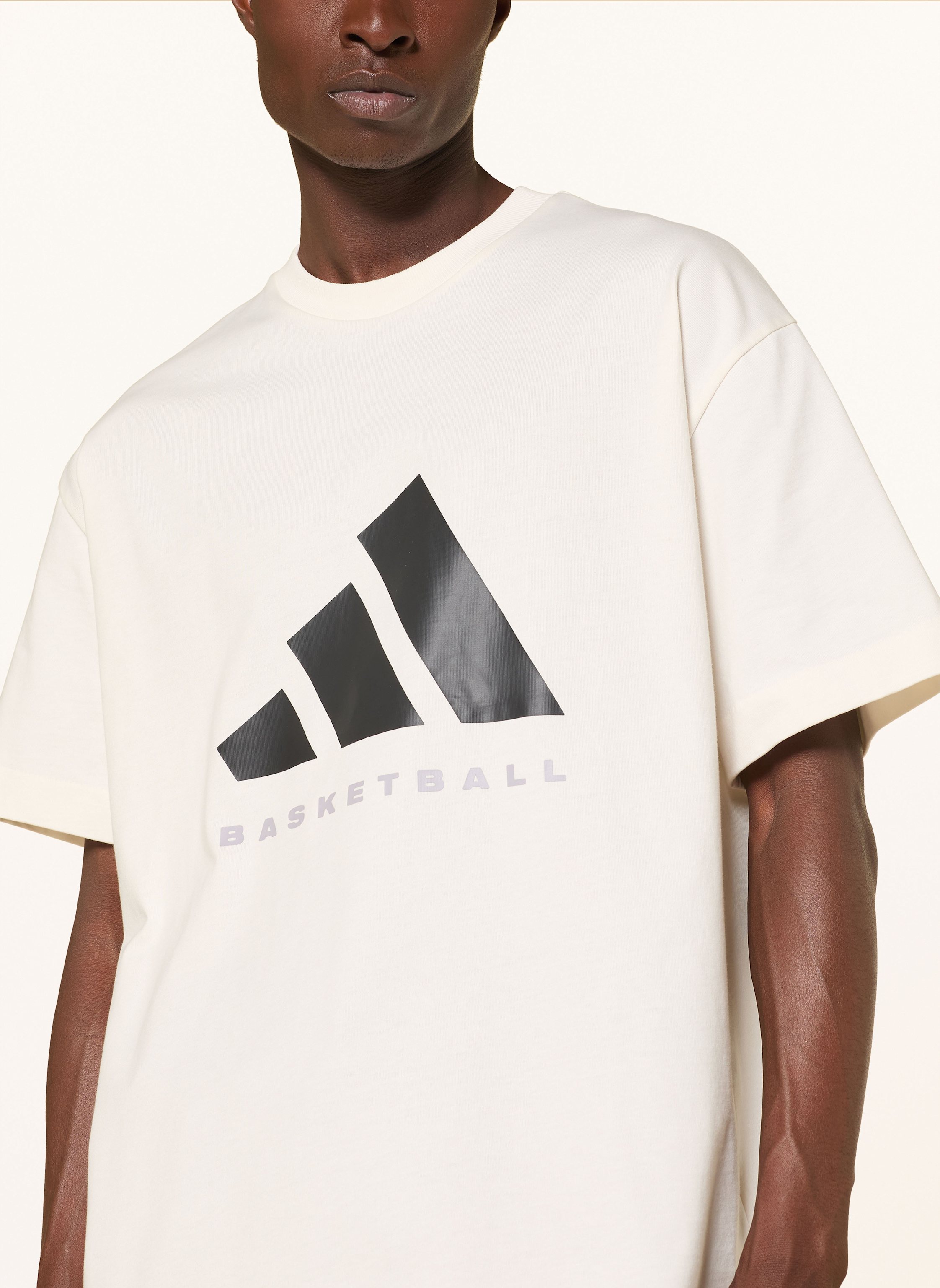 Thumbnail - Adidas T-Shirt Adidas Basketball weiss
