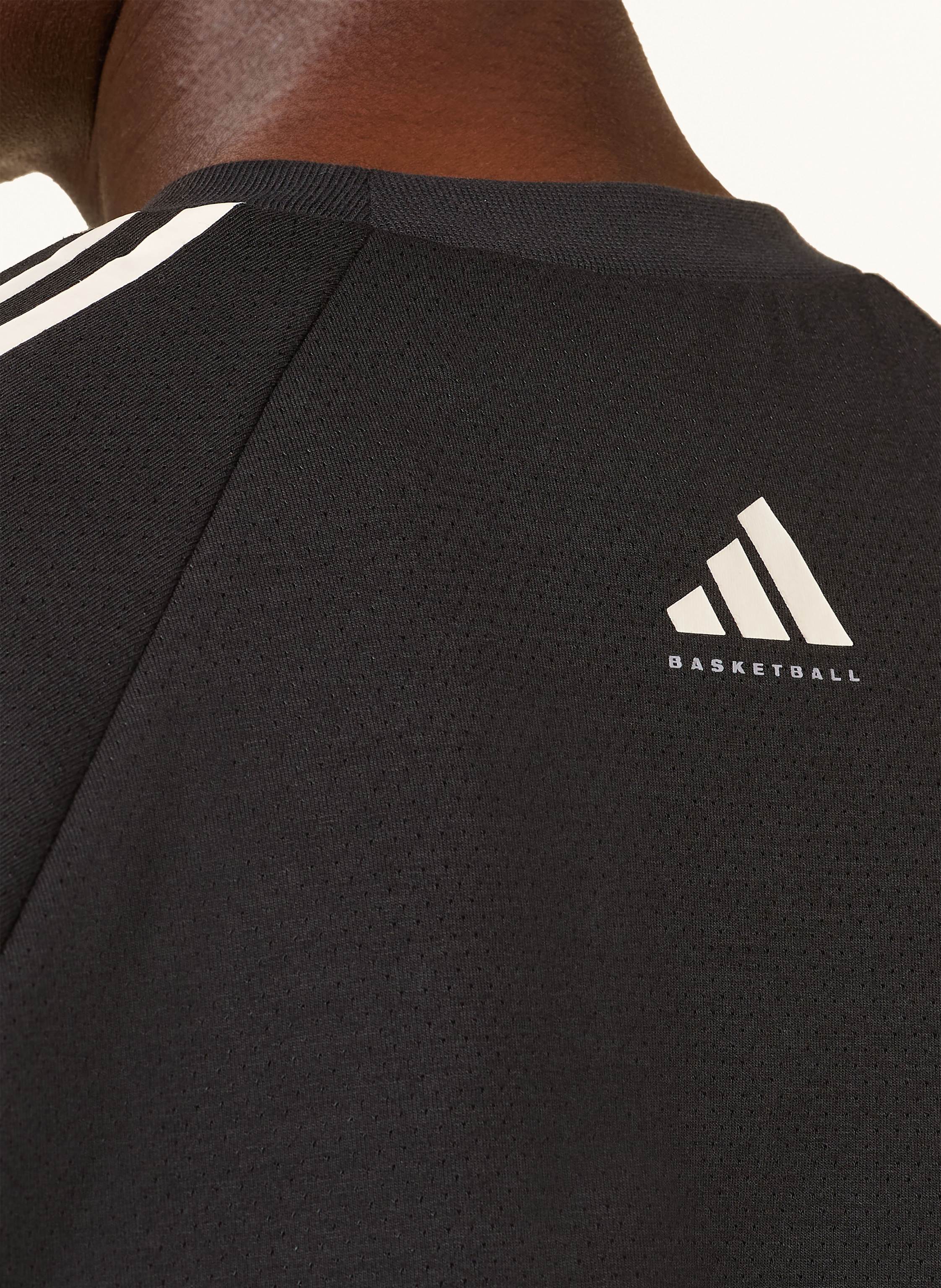 Thumbnail - Adidas T-Shirt Adidas Bb Short-Sleeve schwarz
