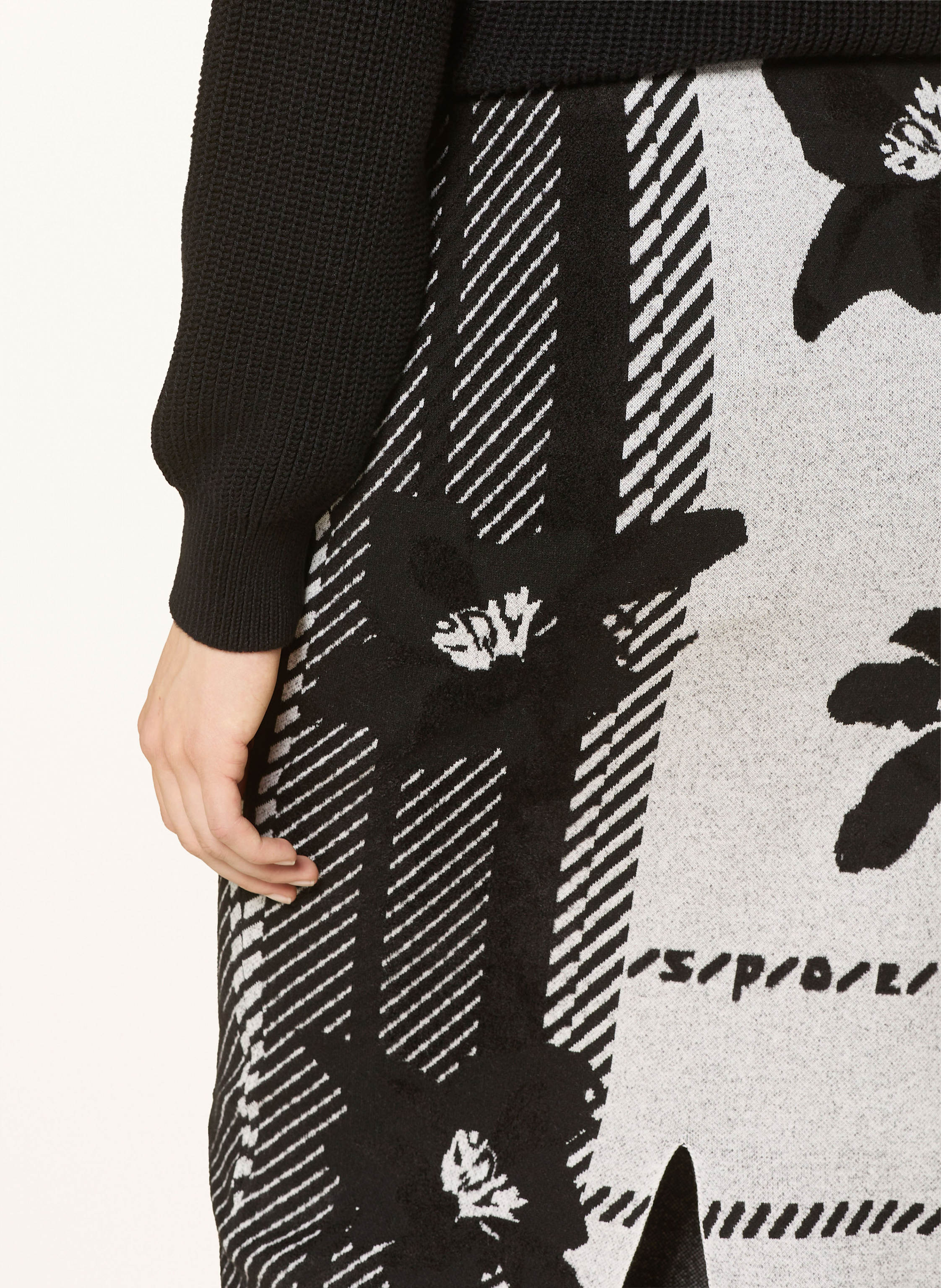 Thumbnail - Sportalm Strickrock grau