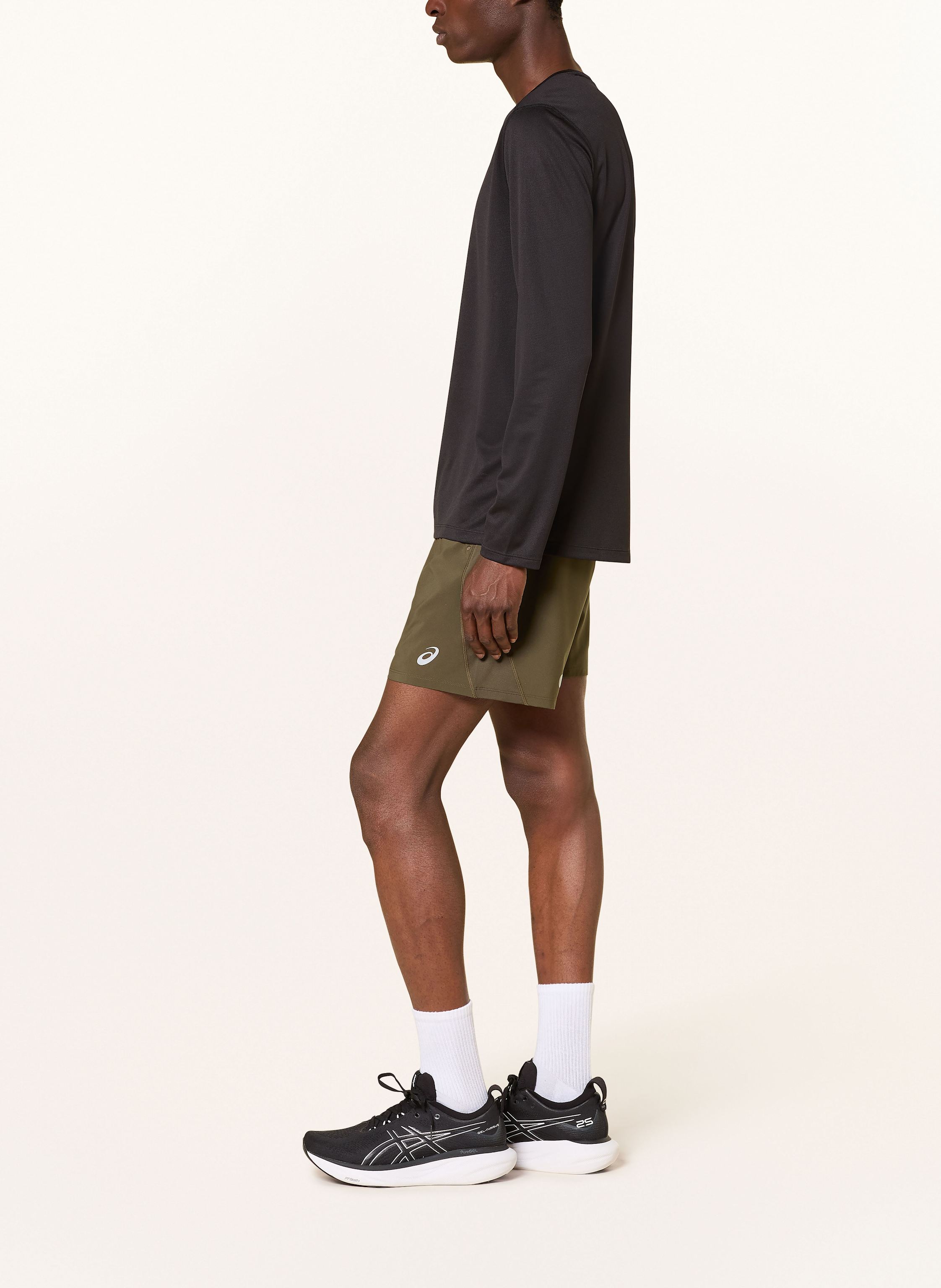 Thumbnail - Asics 2-In-1-Laufshorts Road braun