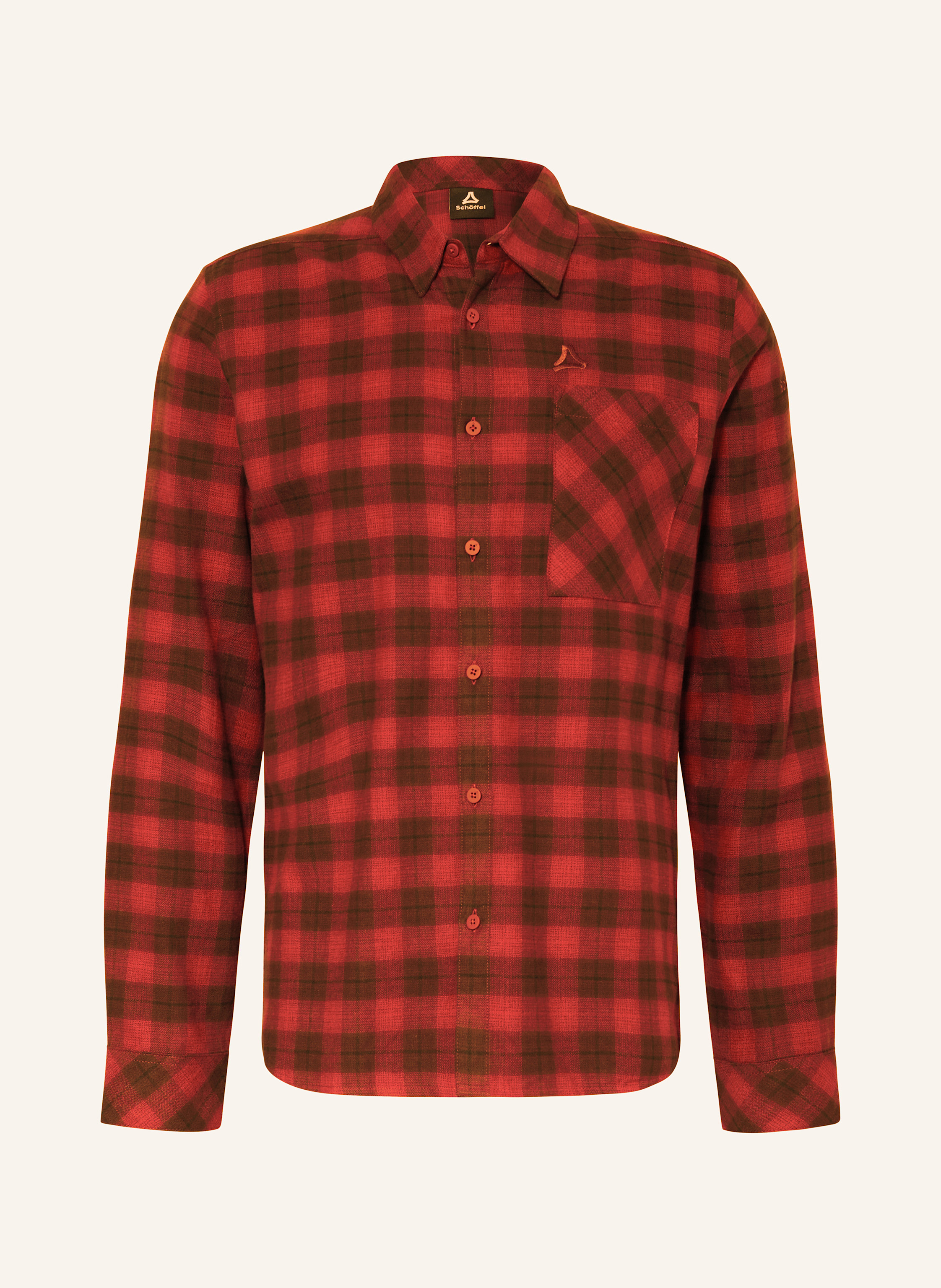 Schöffel Outdoor-Hemd Kleion rot