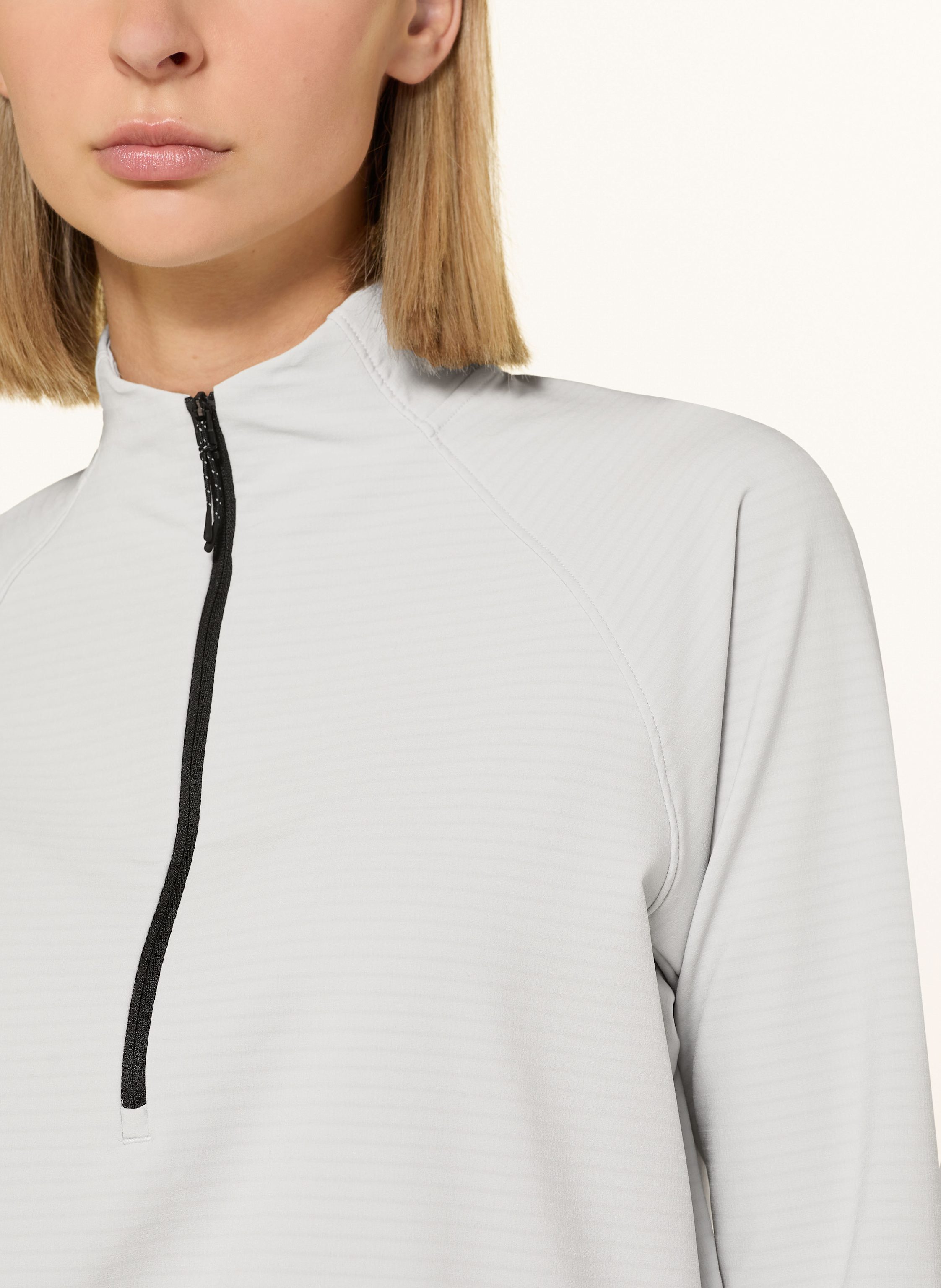 Thumbnail - On Midlayer Trek Quarterzip grau