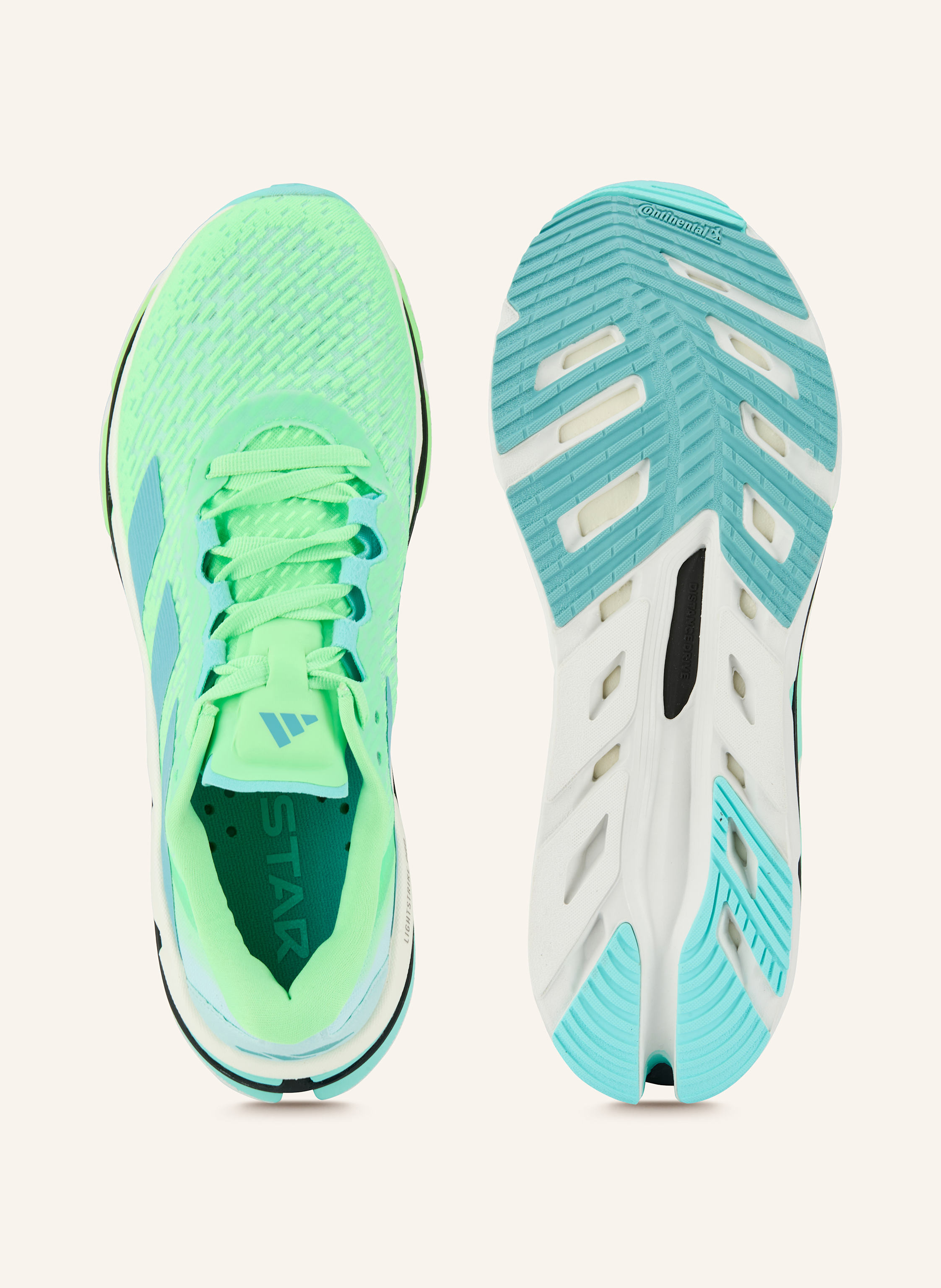 Thumbnail - Adidas Laufschuhe Adistar Byd gruen