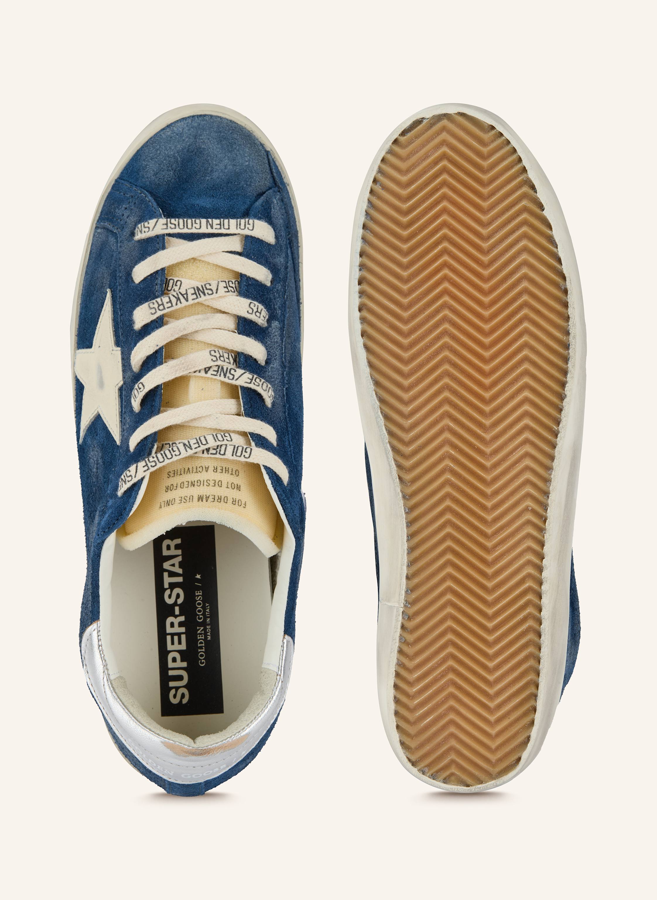 Thumbnail - Golden Goose Sneaker Super-Star blau