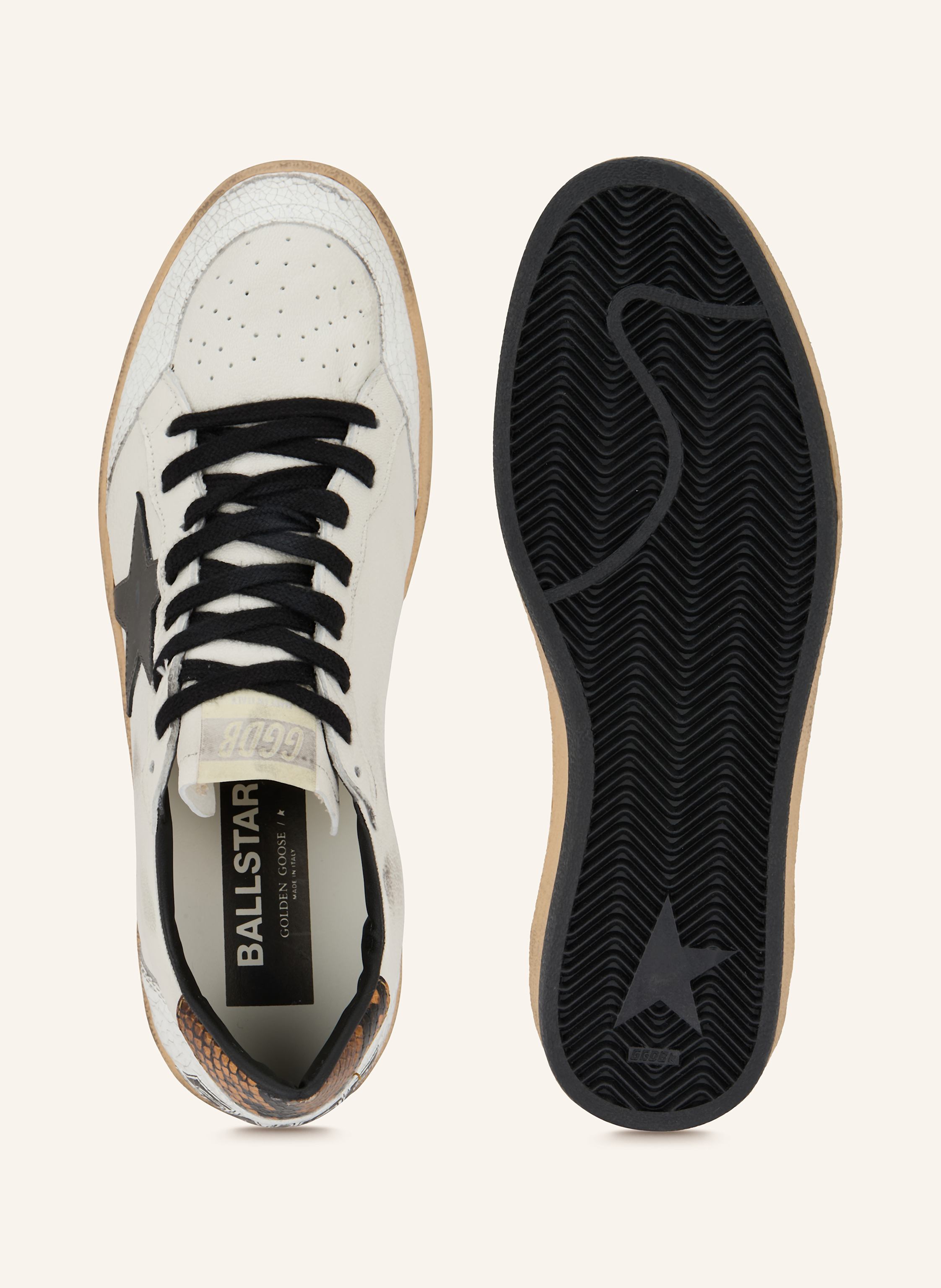Thumbnail - Golden Goose Sneaker Ball Star weiss
