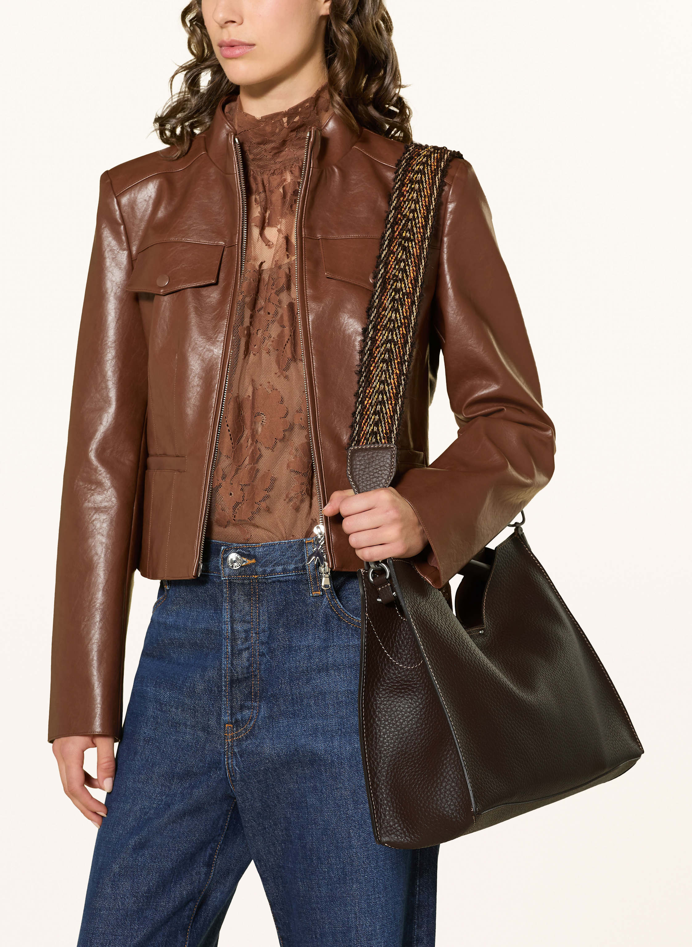 Thumbnail - Gianni Chiarini Handtasche Aurora Mit Pouch braun