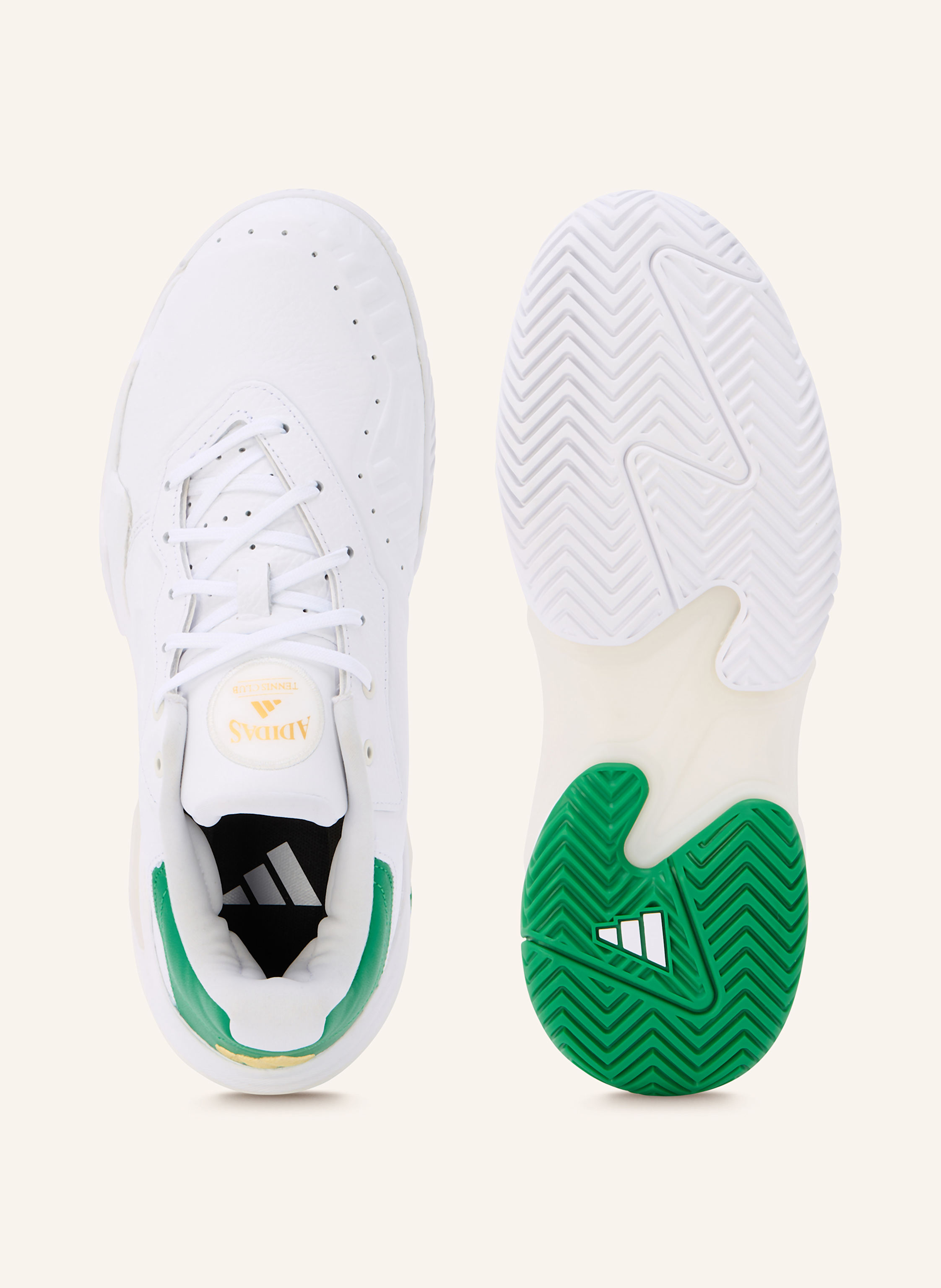 Thumbnail - Adidas Tennisschuhe Barricade 13 Leather weiss