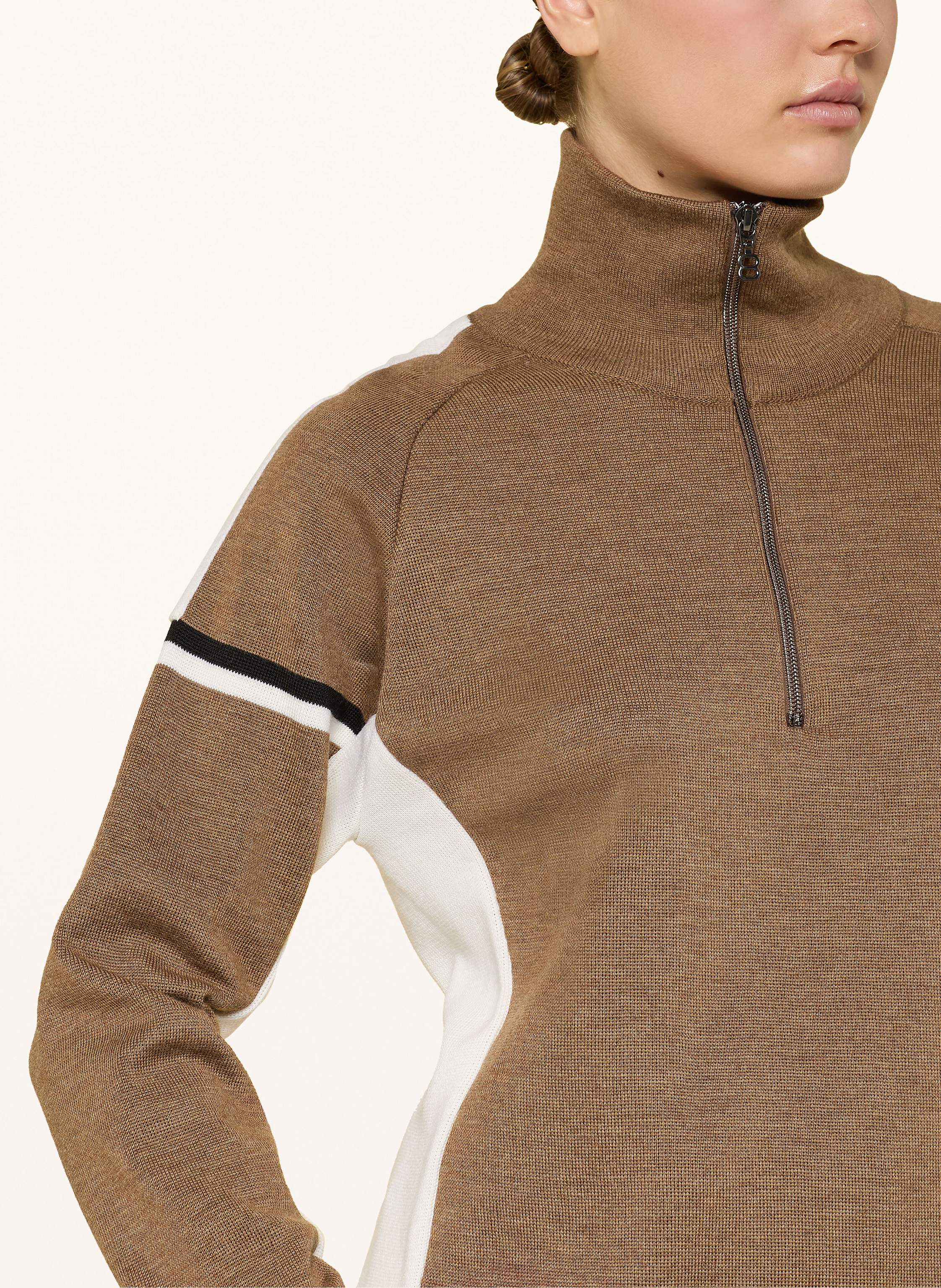 Thumbnail - 8848 Altitude Troyer Monterosa Aus Merinowolle braun