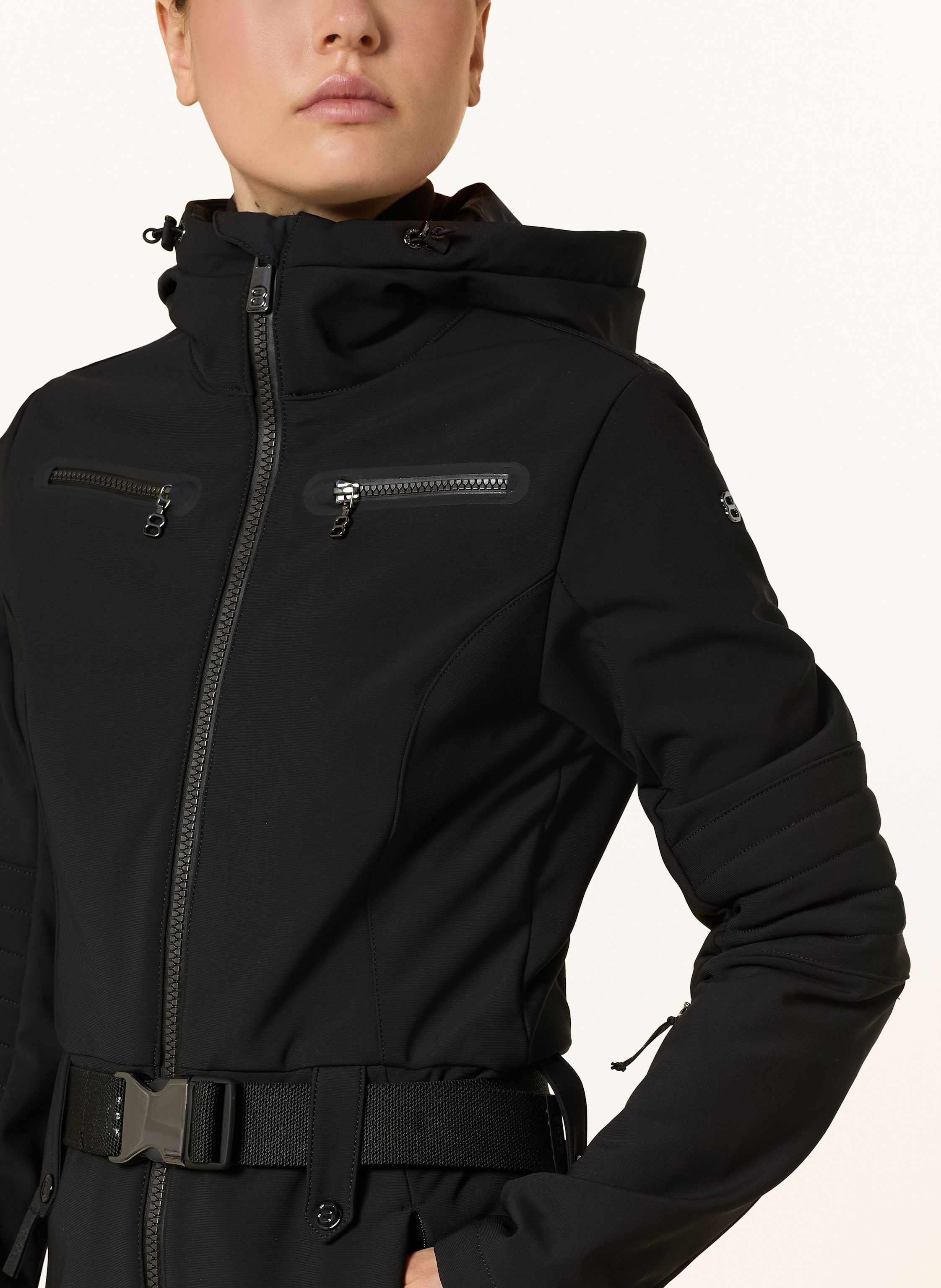 Thumbnail - 8848 Altitude Ski-Overall Belle schwarz