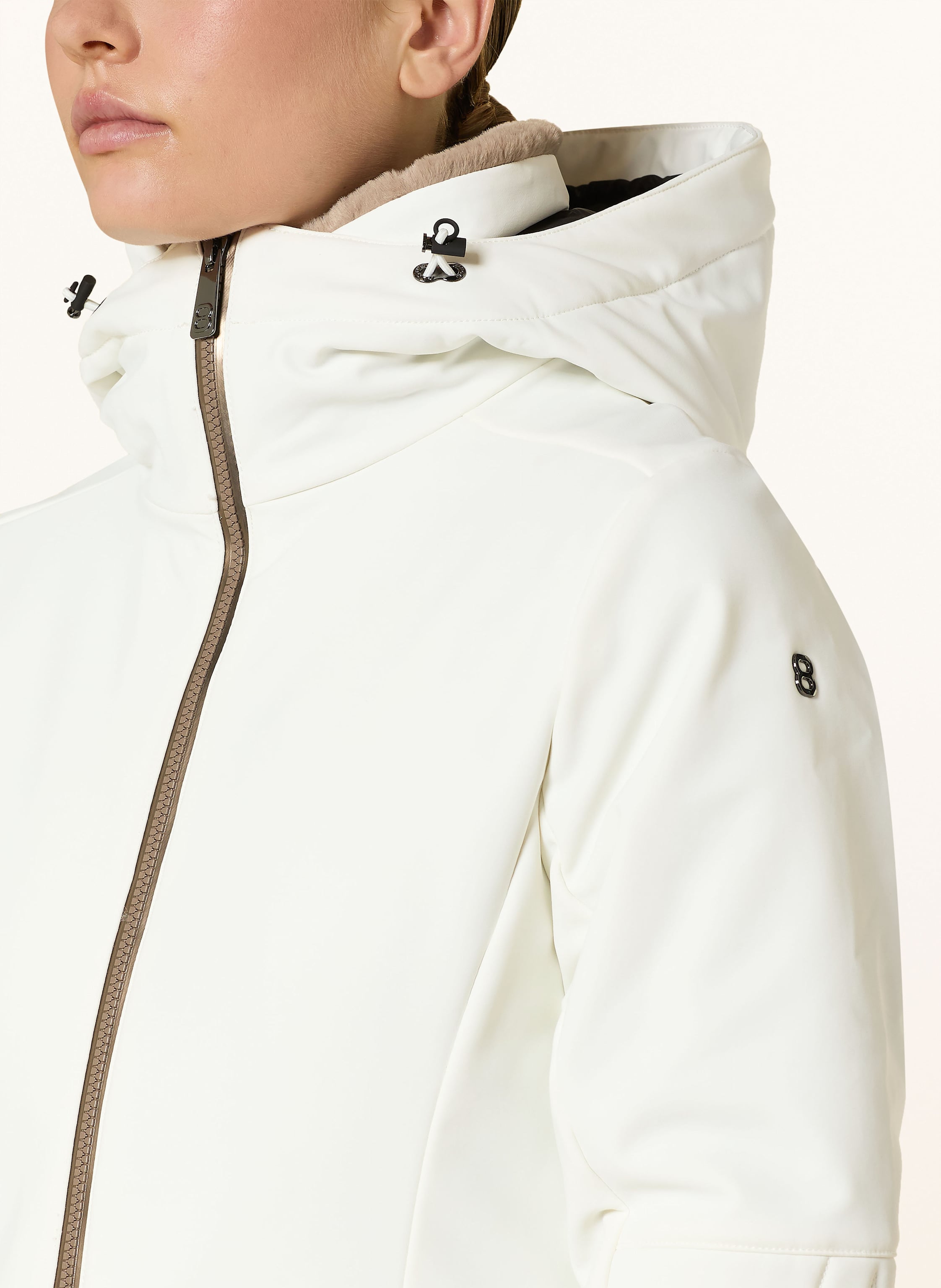 Thumbnail - 8848 Altitude Softshell-Skijacke Vienna weiss