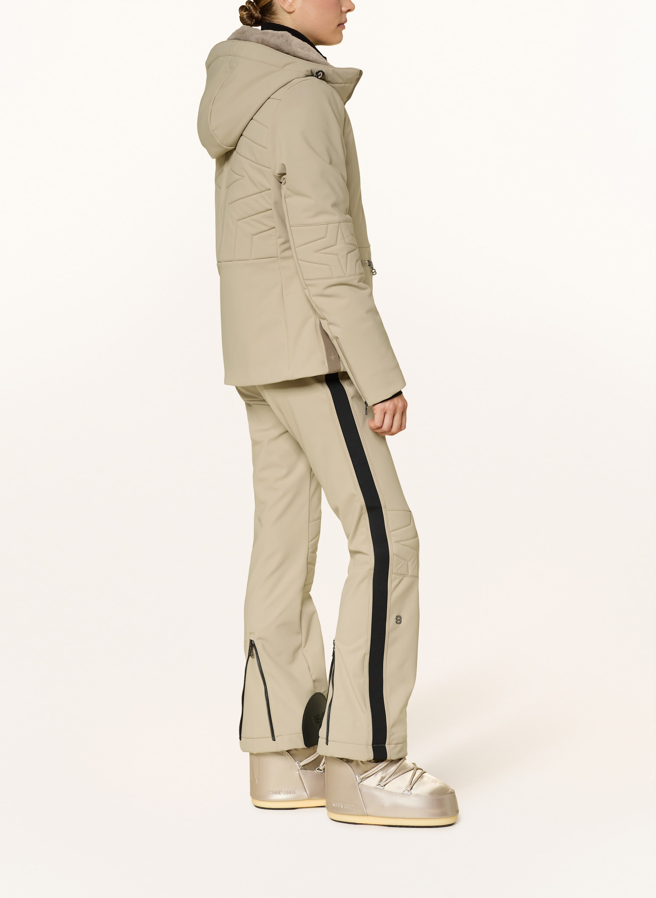 Thumbnail - 8848 Altitude Softshell-Skijacke Vienna beige