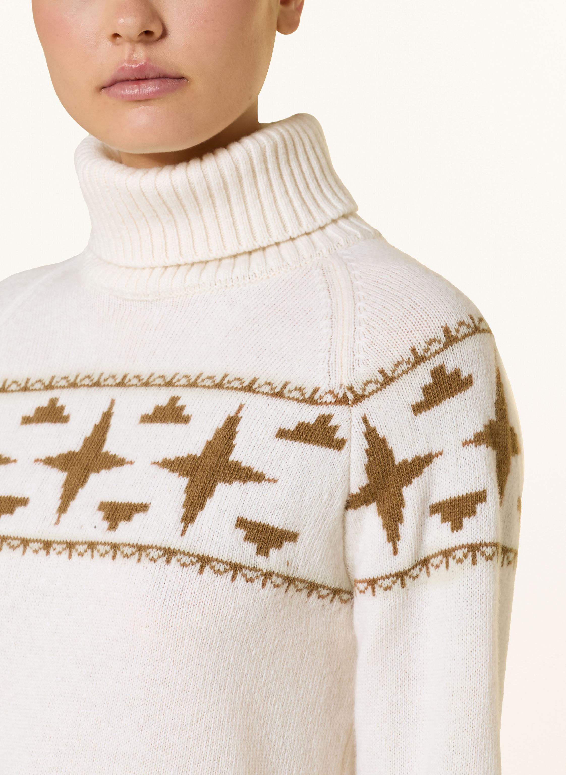Thumbnail - 8848 Altitude Rollkragenpullover Sage Aus Merinowolle weiss