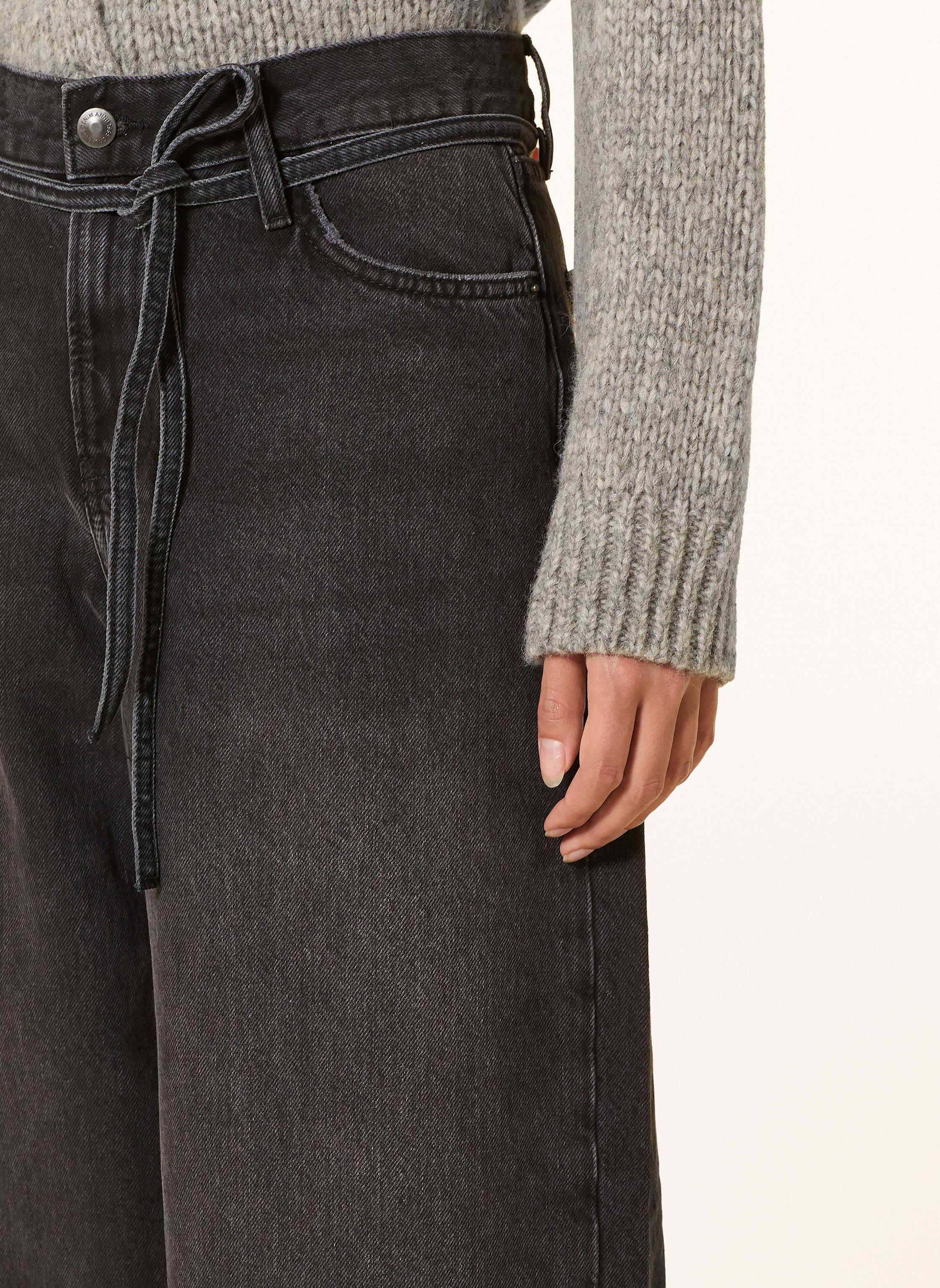 Thumbnail - Only Wide Leg Jeans schwarz