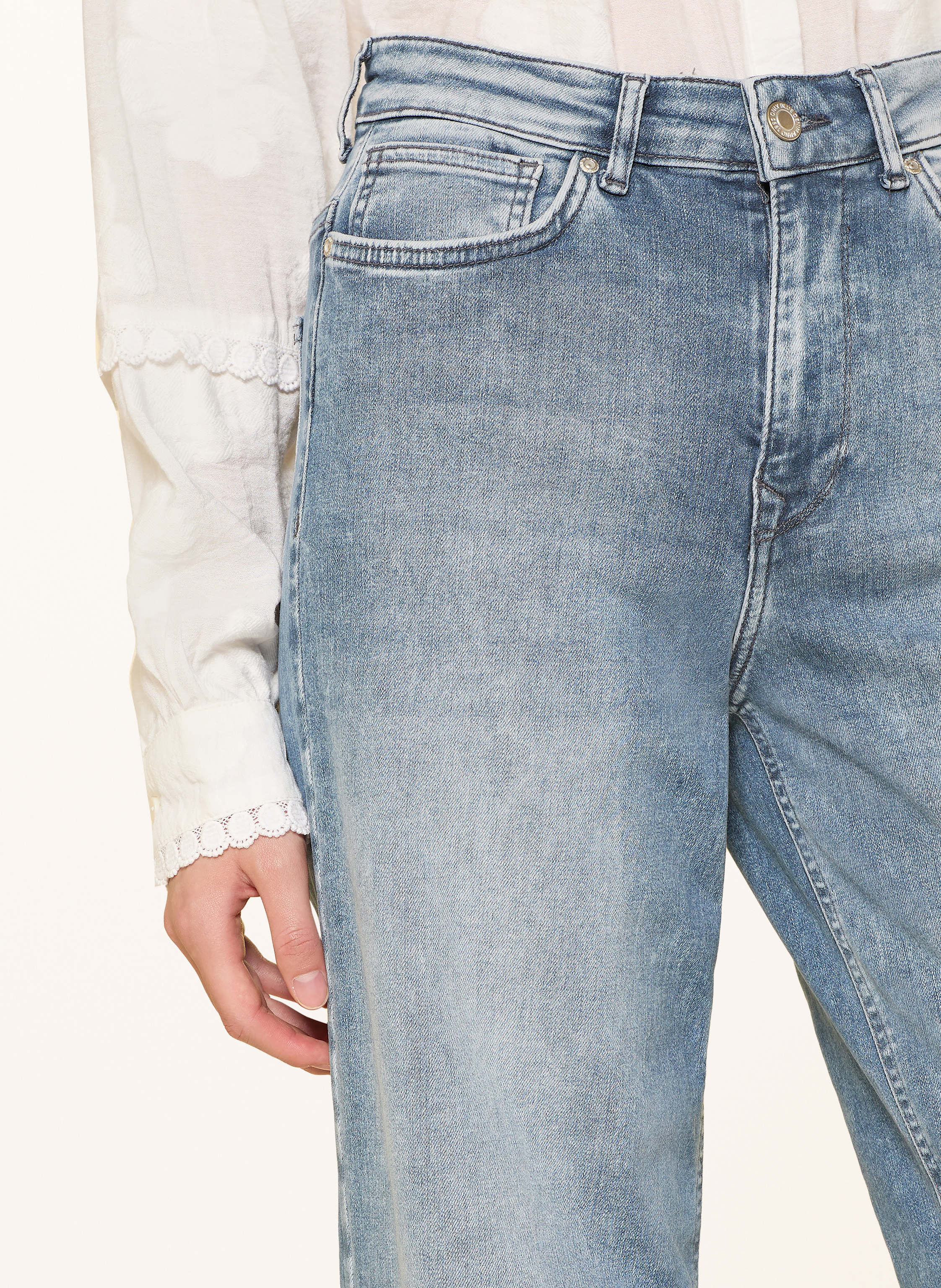 Thumbnail - Only Wide Leg Jeans Madison blau