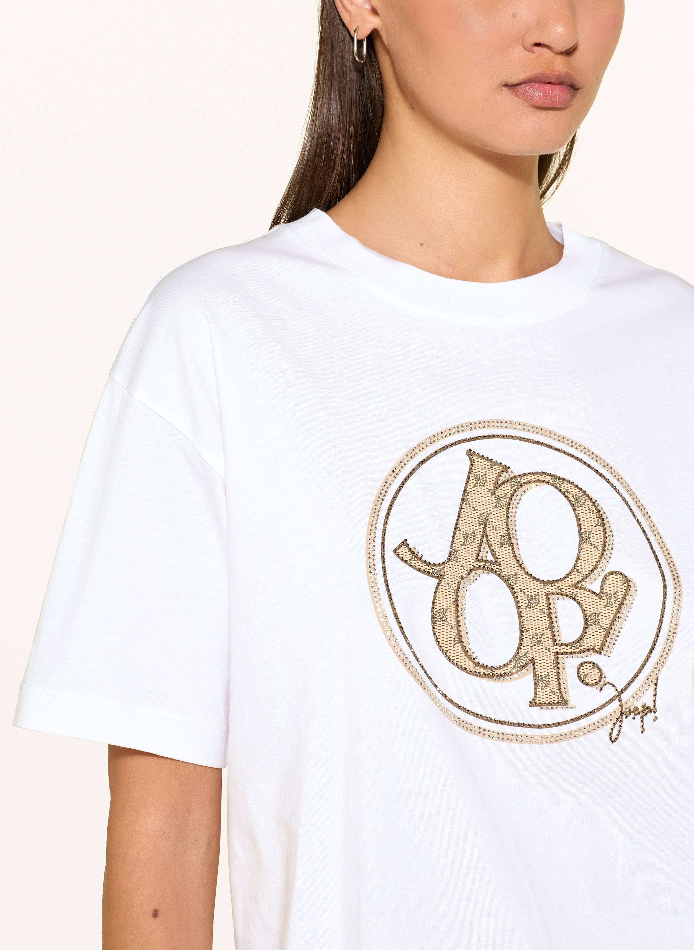 Thumbnail - Joop! T-Shirt Tashi Mit Schmucksteinen weiss