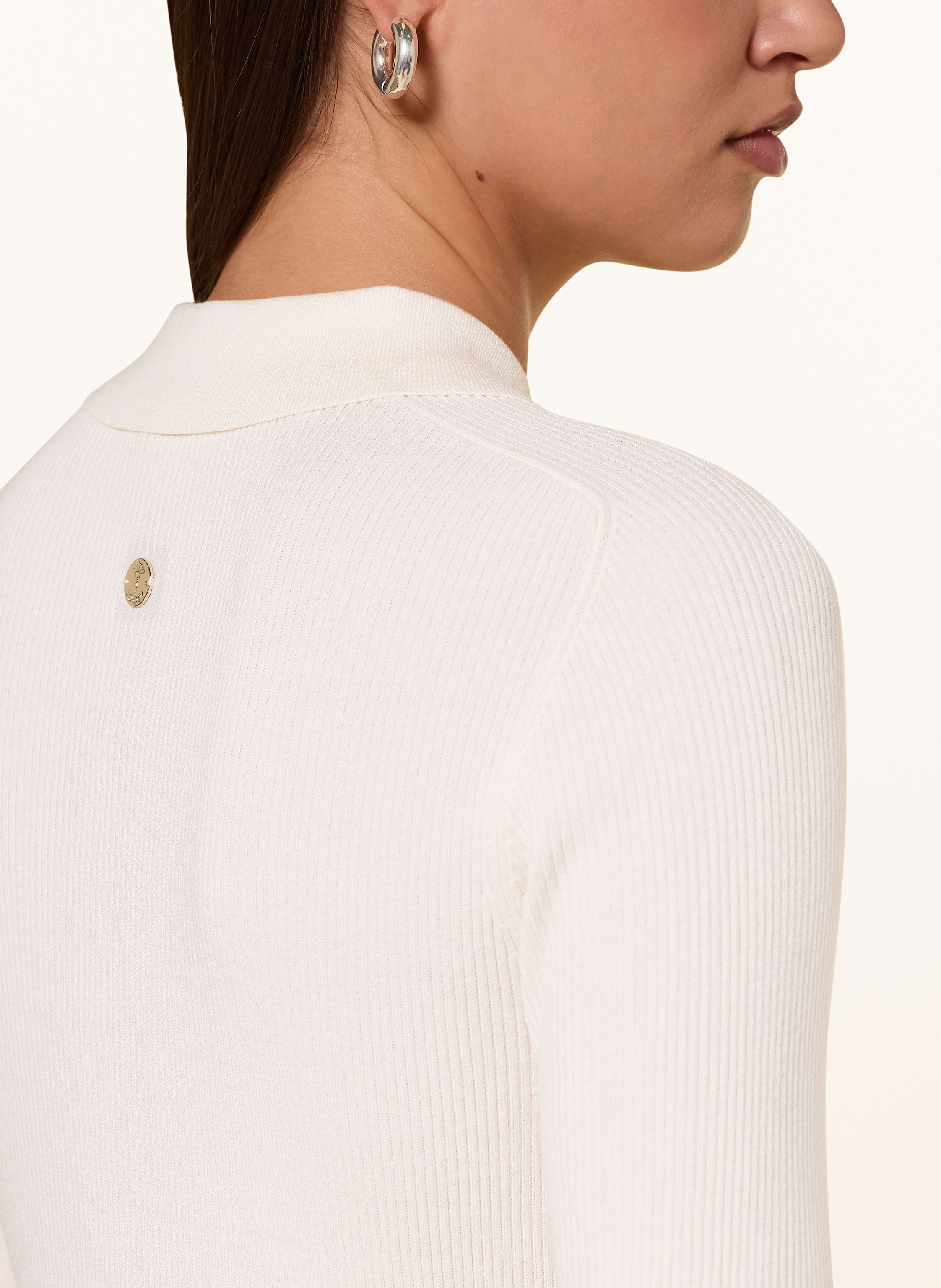 Thumbnail - Joop! Strick-Poloshirt Kalili weiss