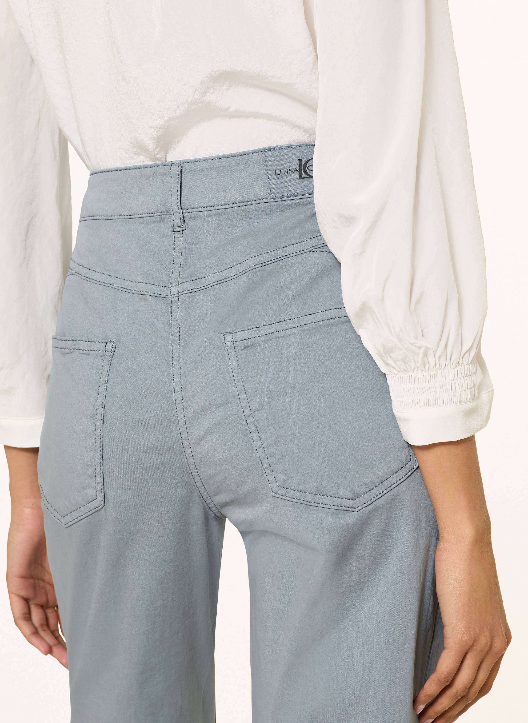 Thumbnail - Luisa Cerano Hose In Jeansoptik blau