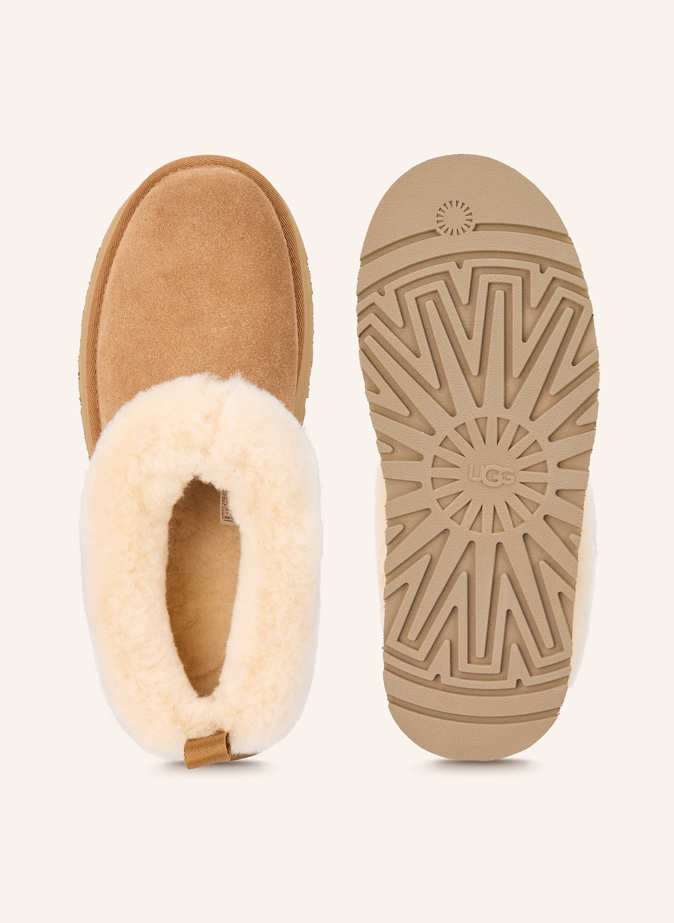 Thumbnail - Ugg Plateau-Mules Tazzelle braun