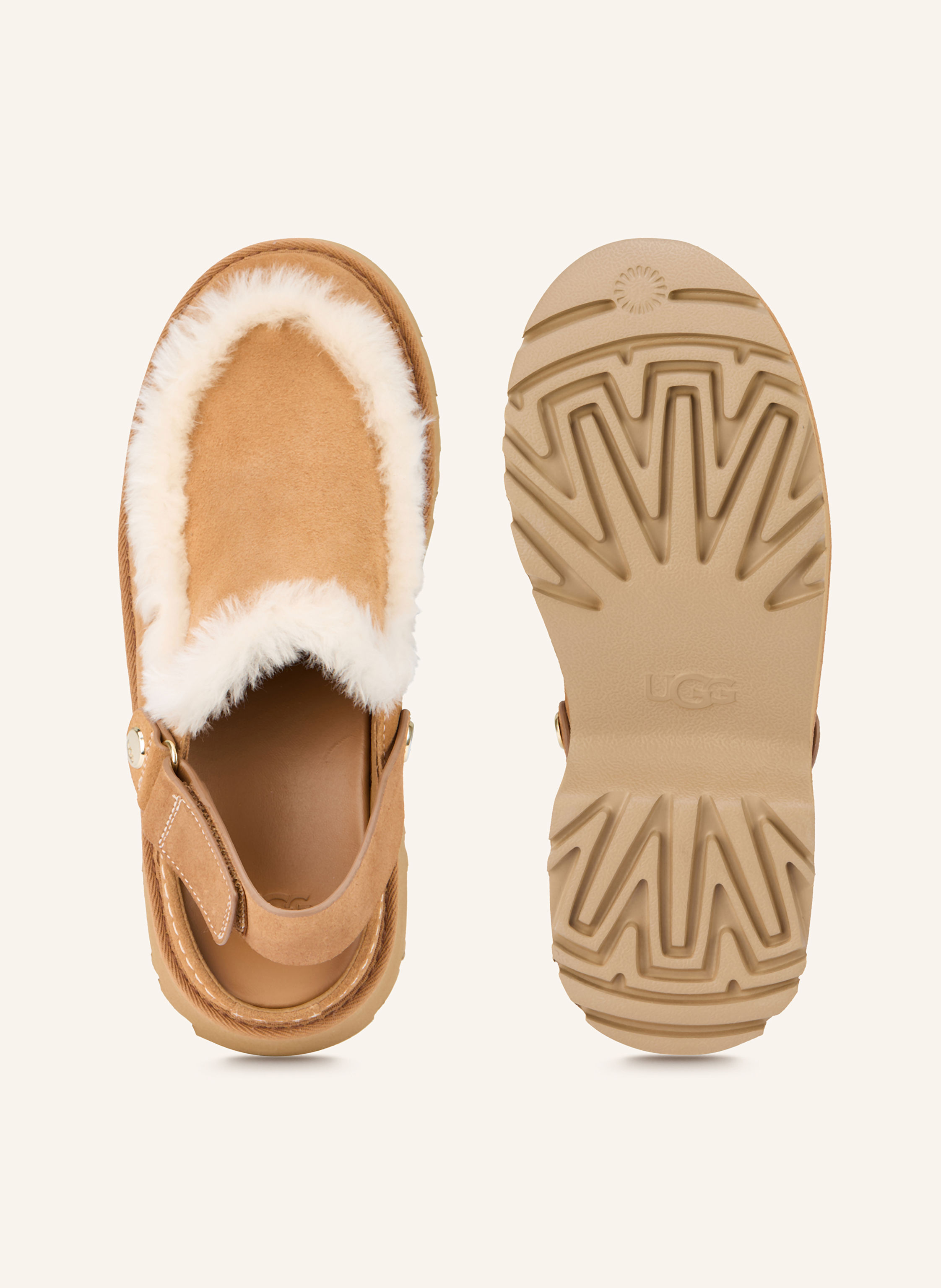 Thumbnail - Ugg Plateau-Mules Esmee Clog braun