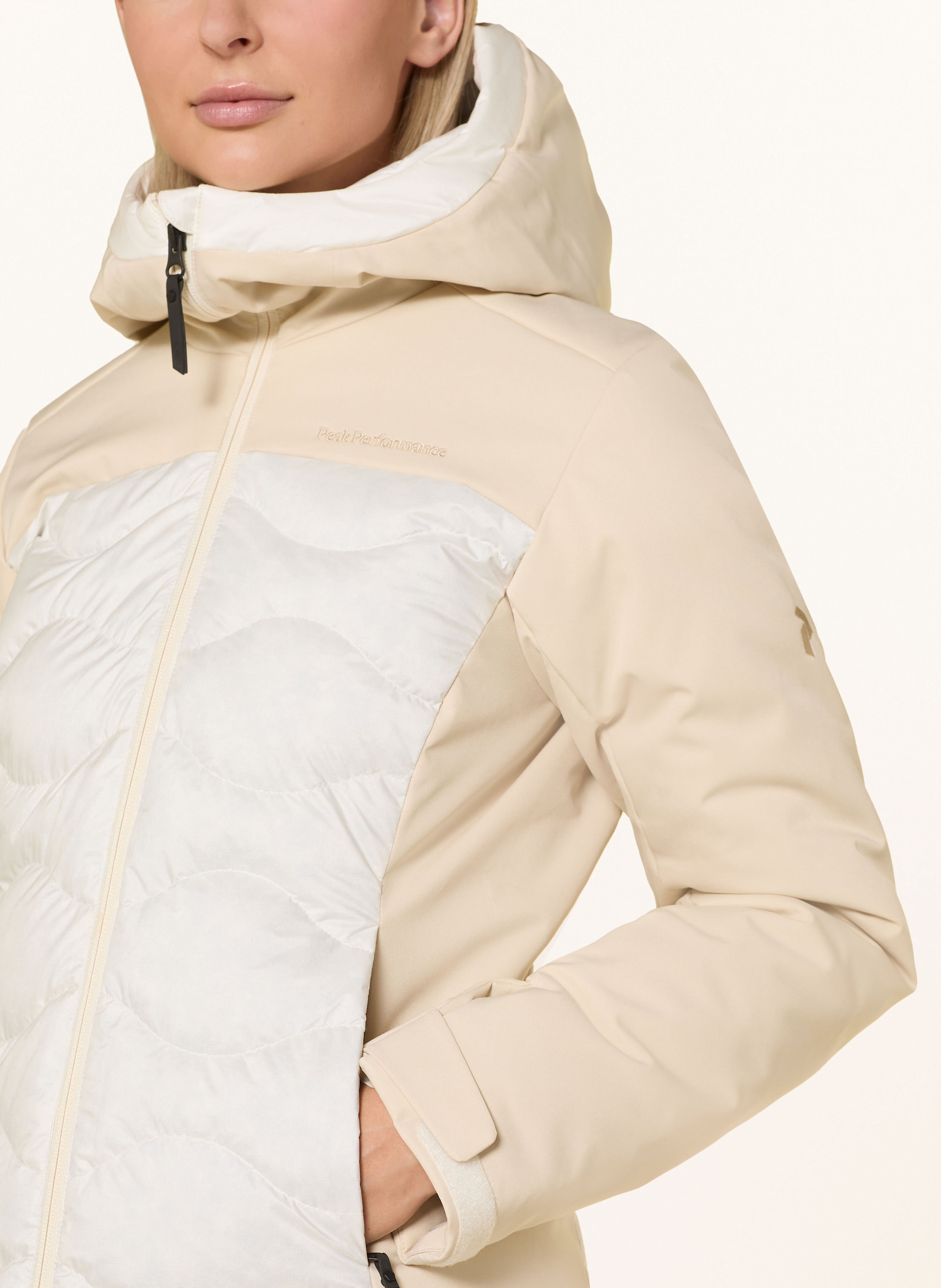 Thumbnail - Peak Performance Daunen-Skijacke Silverchute Helium weiss