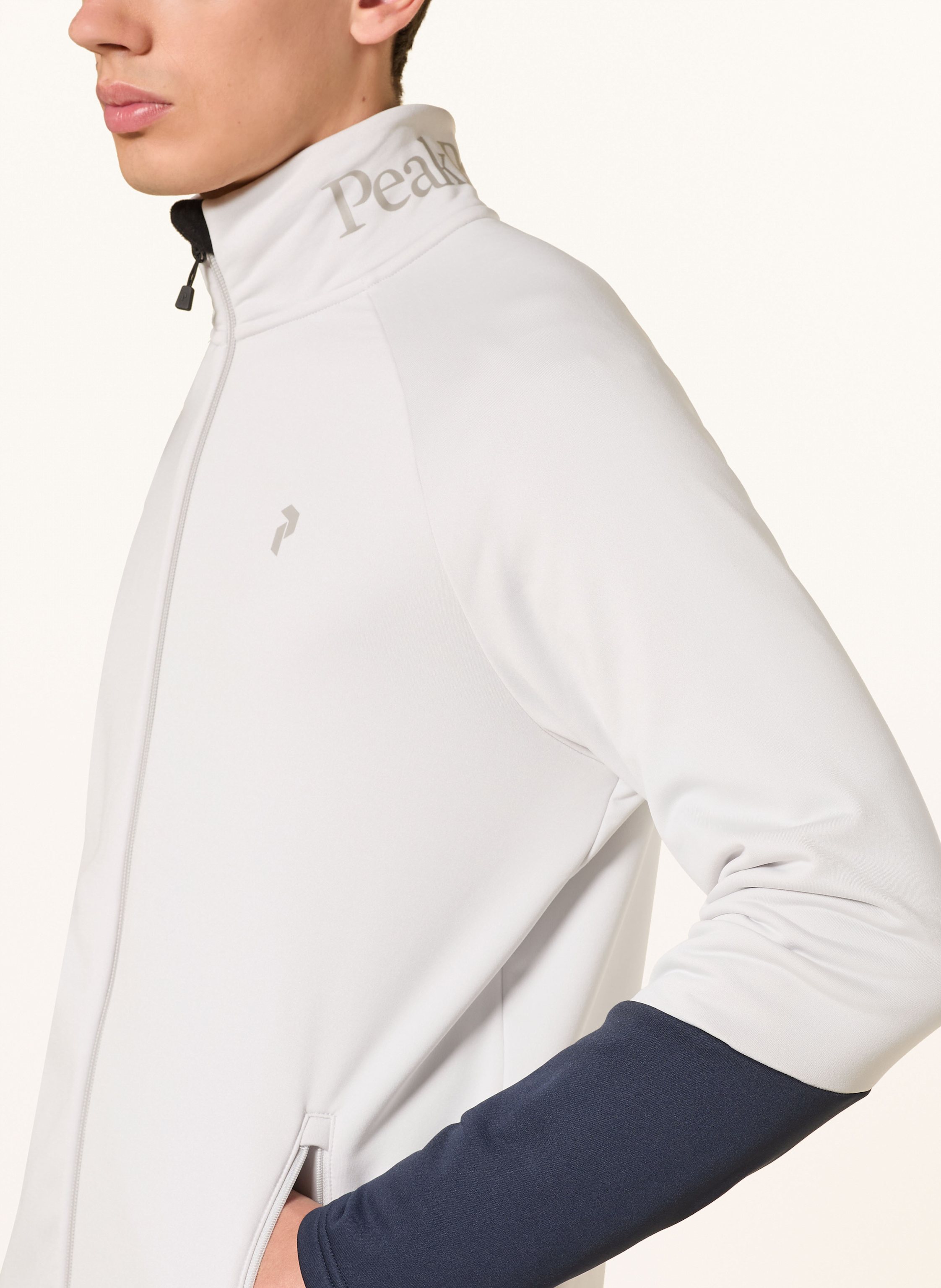 Thumbnail - Peak Performance Midlayer-Jacke Rider weiss