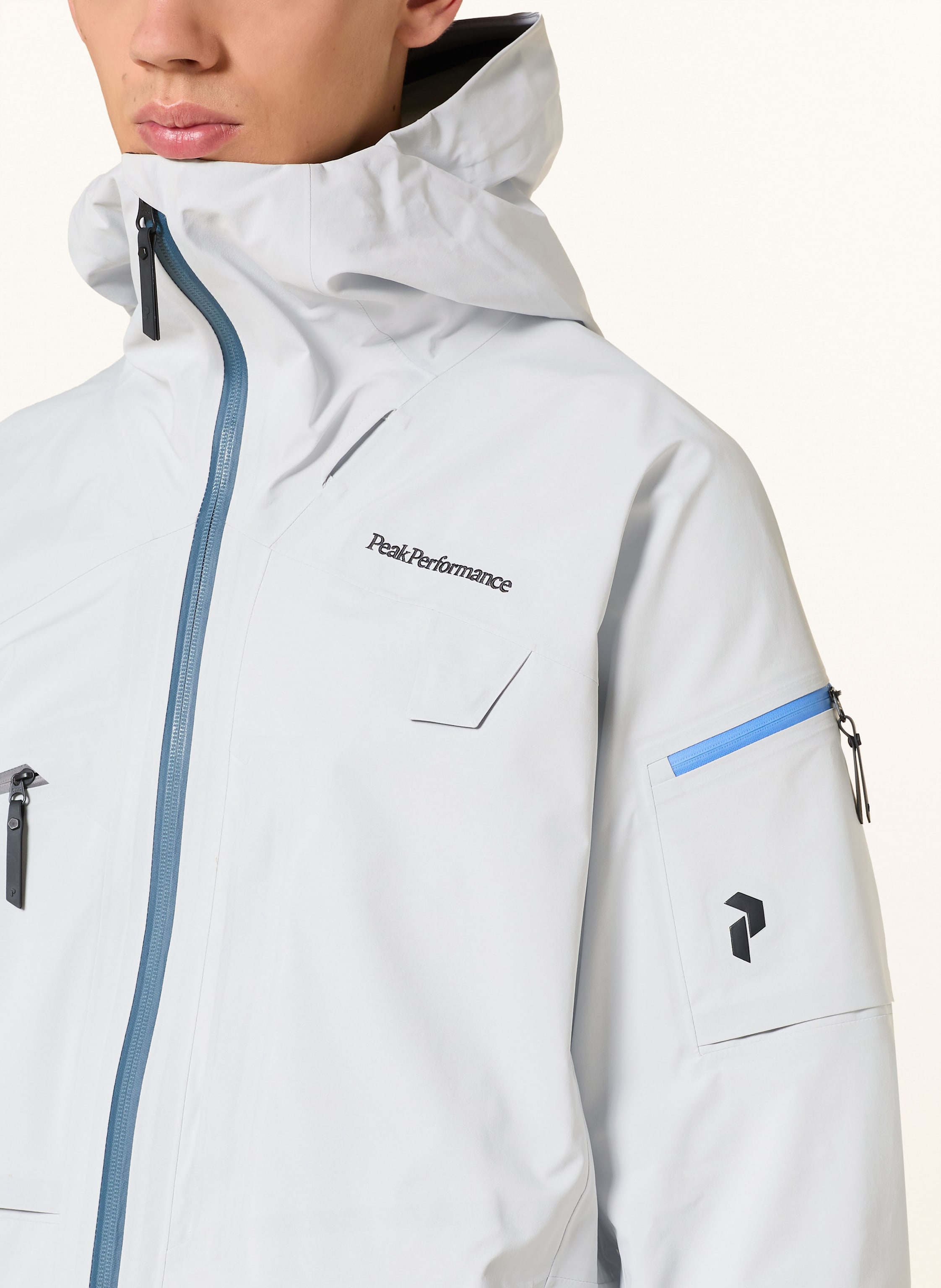 Thumbnail - Peak Performance Hardshell-Jacke Alpine Gore-Tex 3l weiss