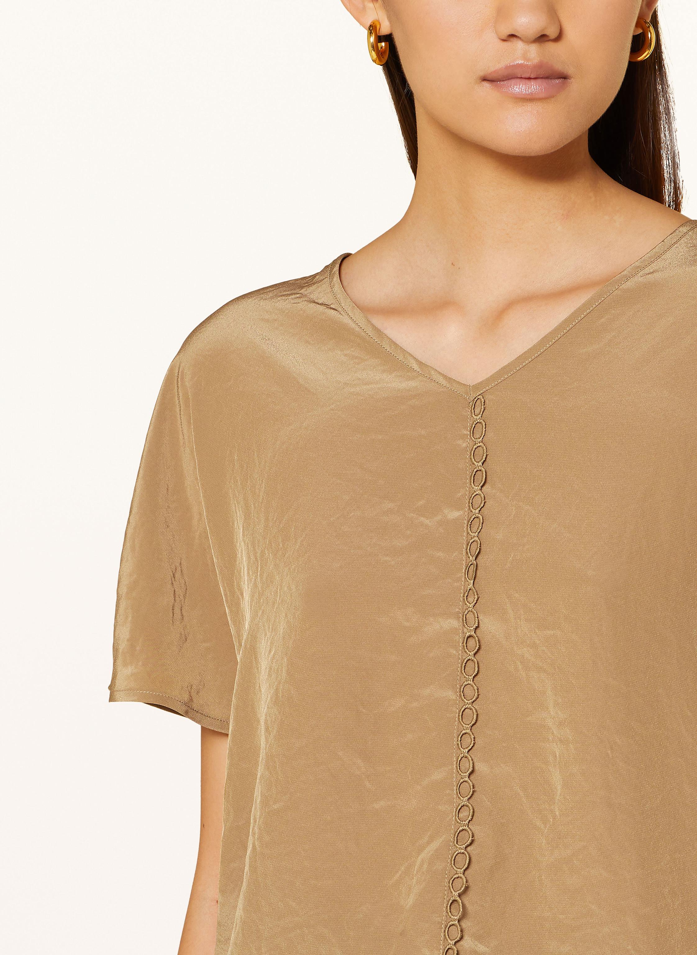 Thumbnail - Luisa Cerano Blusenshirt Im Materialmix gruen