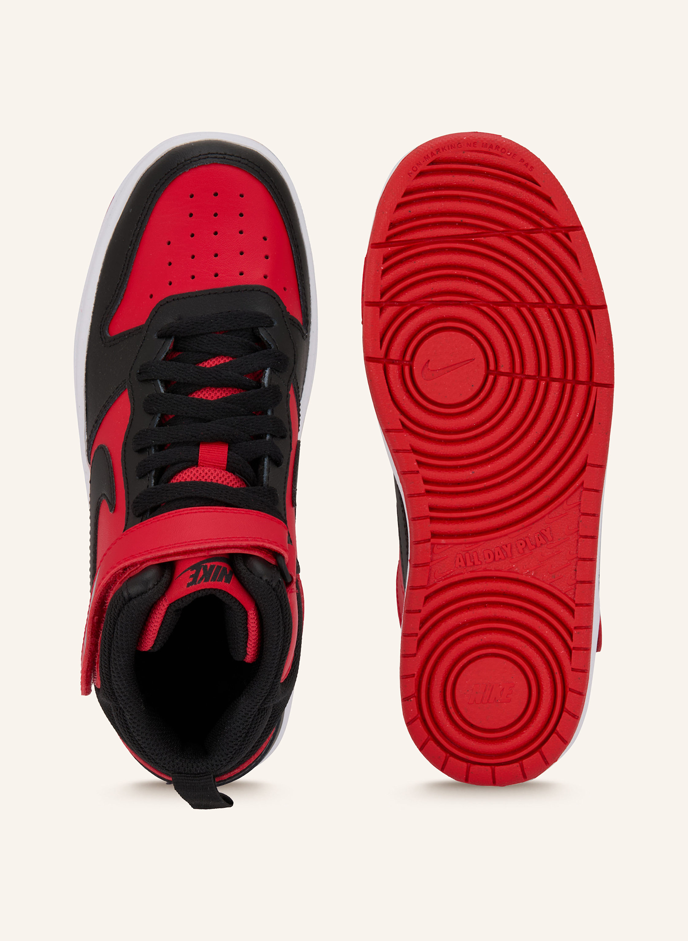 Thumbnail - Nike Hightop-Sneaker Court Borough Mid 2 rot