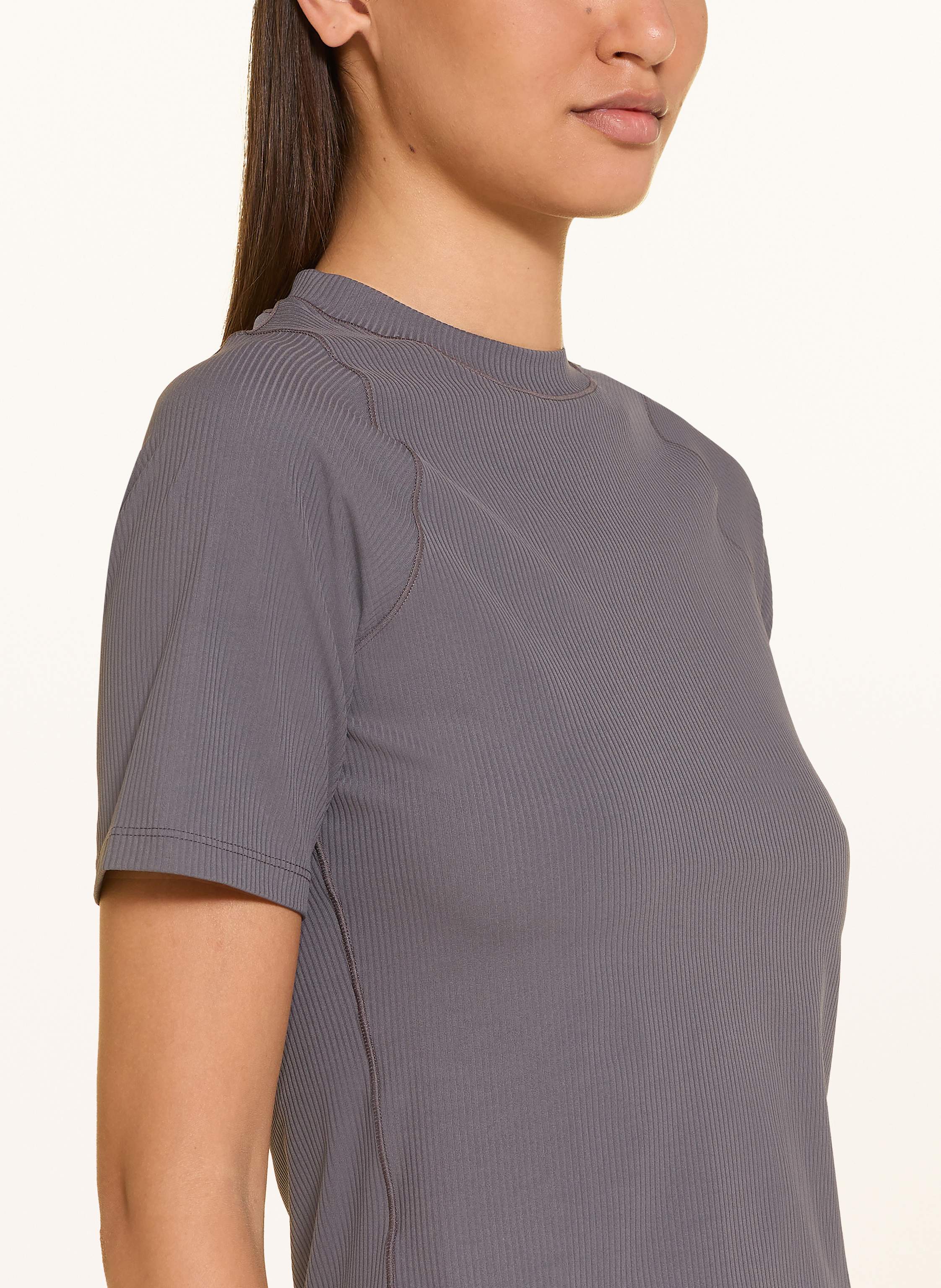 Thumbnail - Nike T-Shirt Zenvy Rib grau