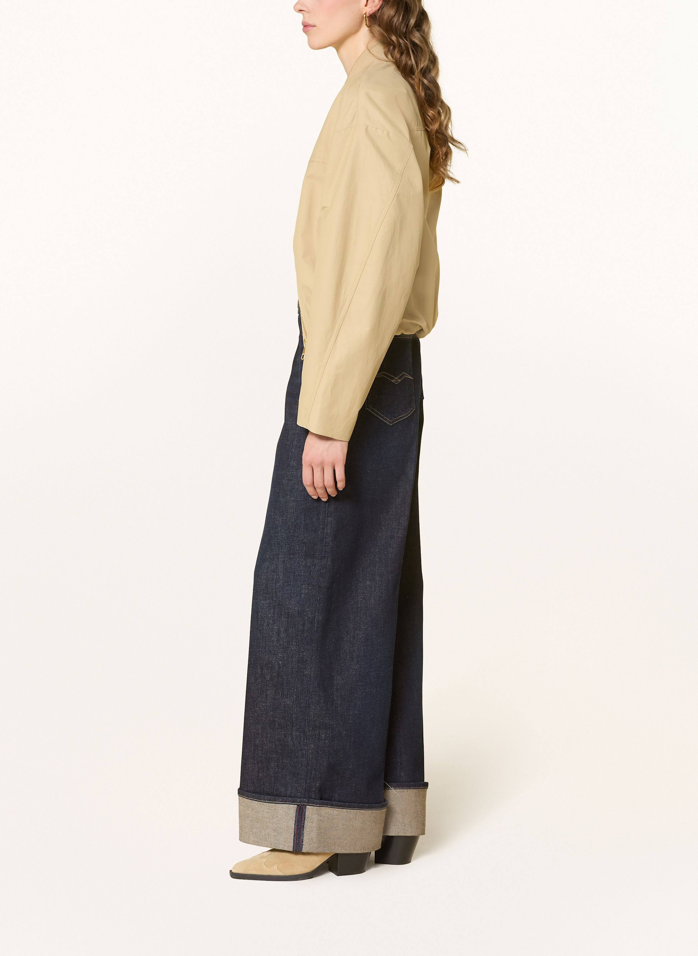 Thumbnail - Replay Wide Leg Jeans Nalaja blau