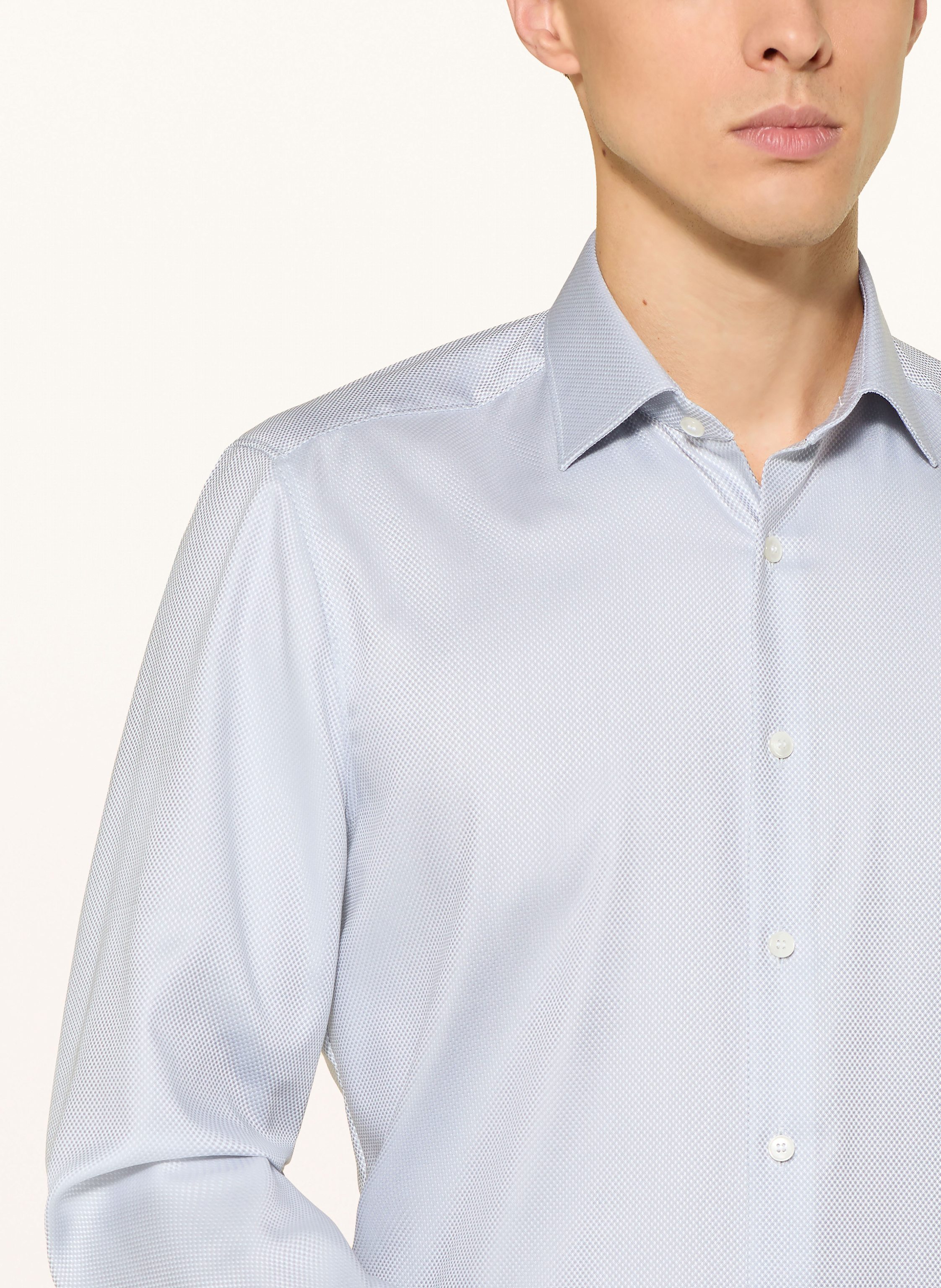 Thumbnail - Olymp Hemd Level Five Body Fit silber