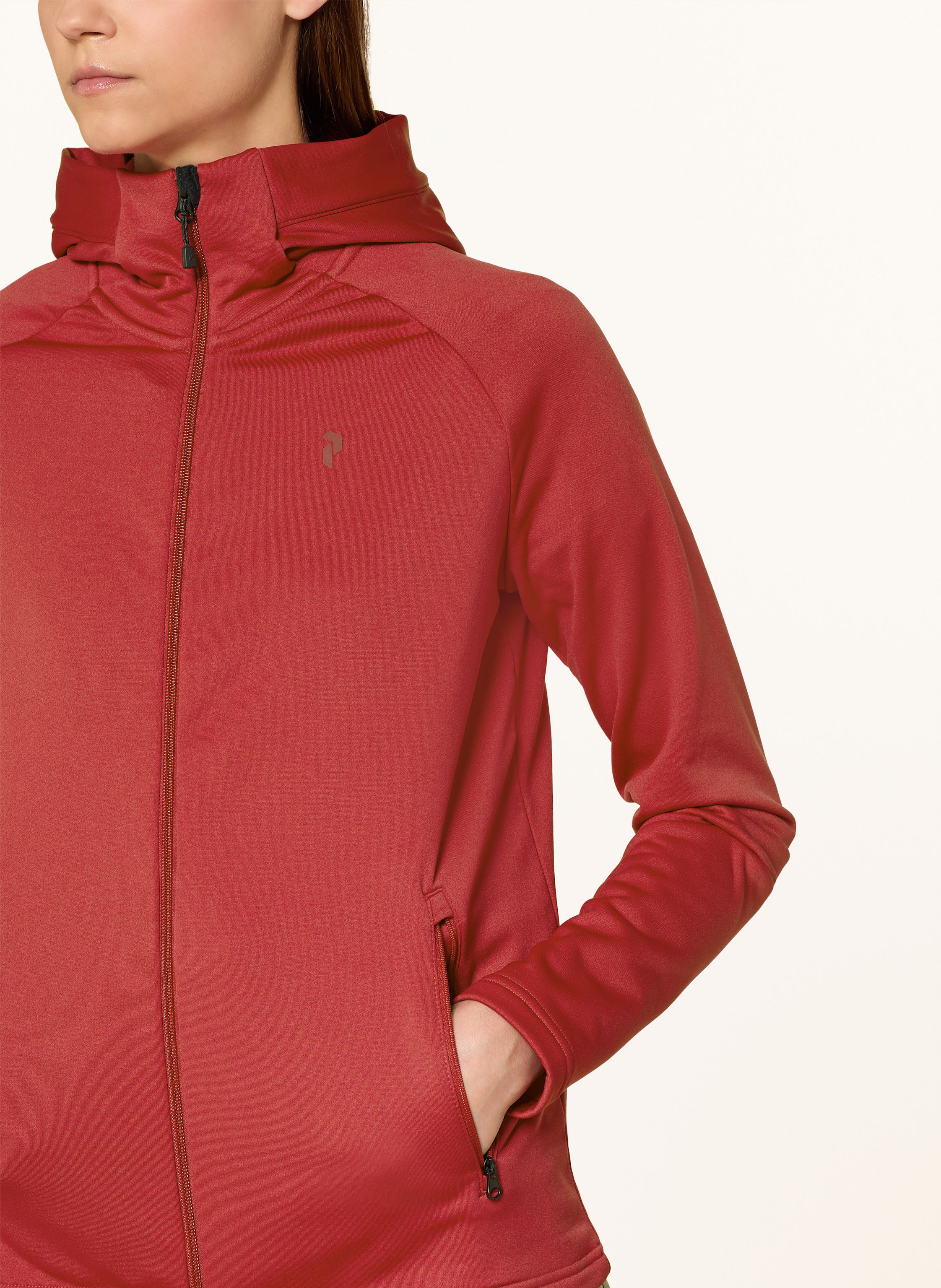Thumbnail - Peak Performance Midlayer-Jacke Rider Essentials rot