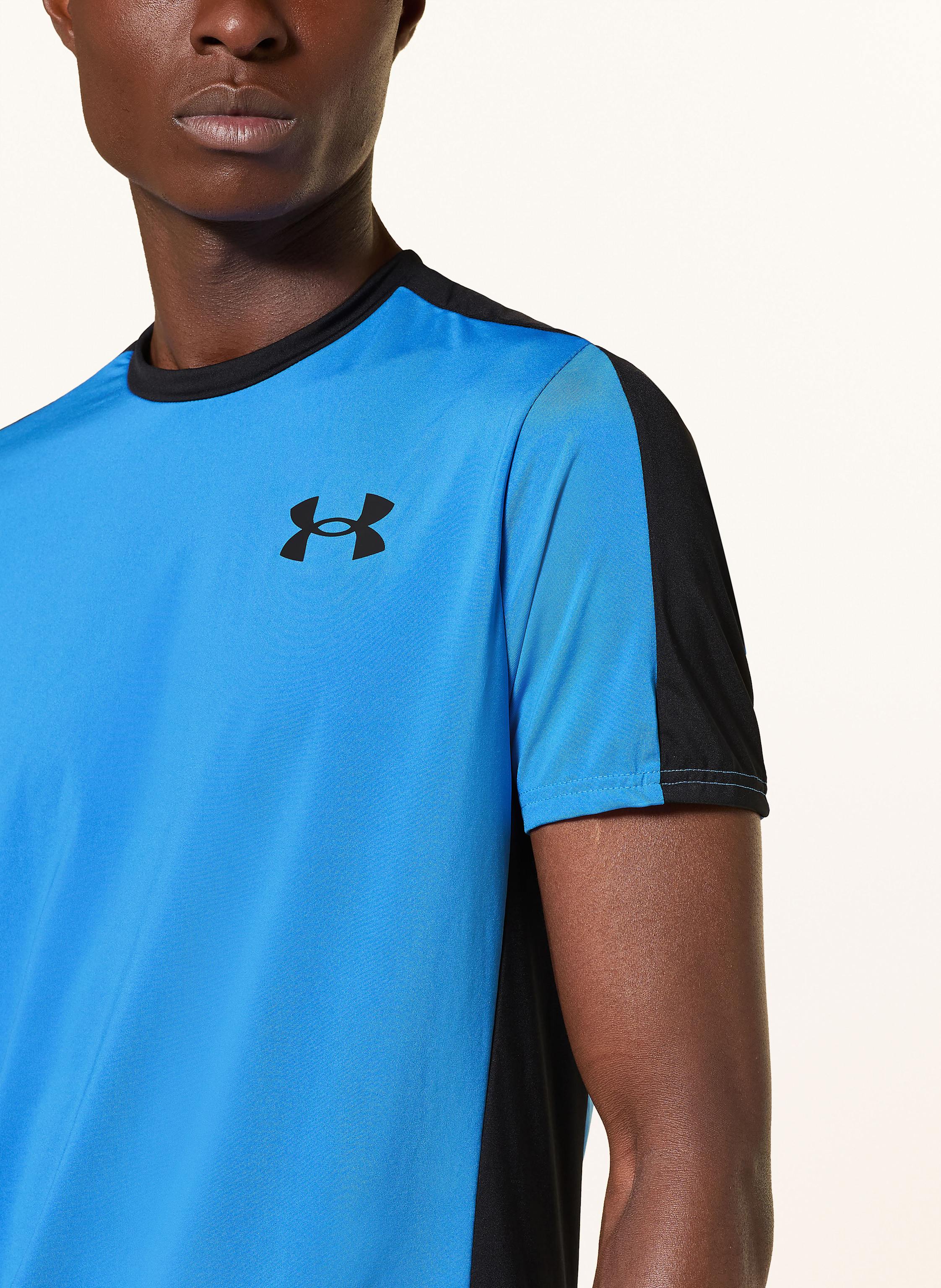 Thumbnail - Under Armour T-Shirt Heatgear® Wordmark blau