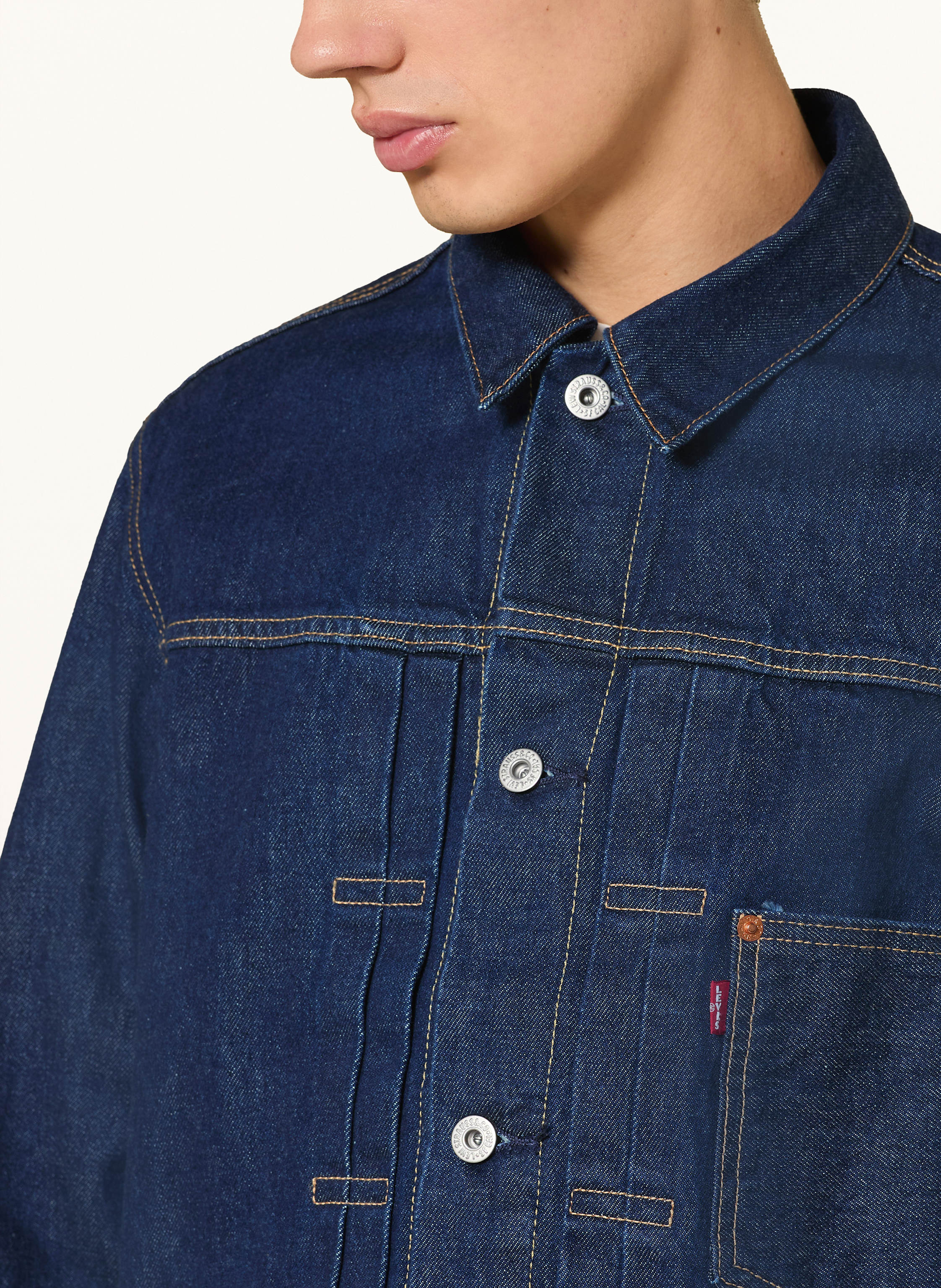 Thumbnail - Levi's® Jeansjacke Type I blau