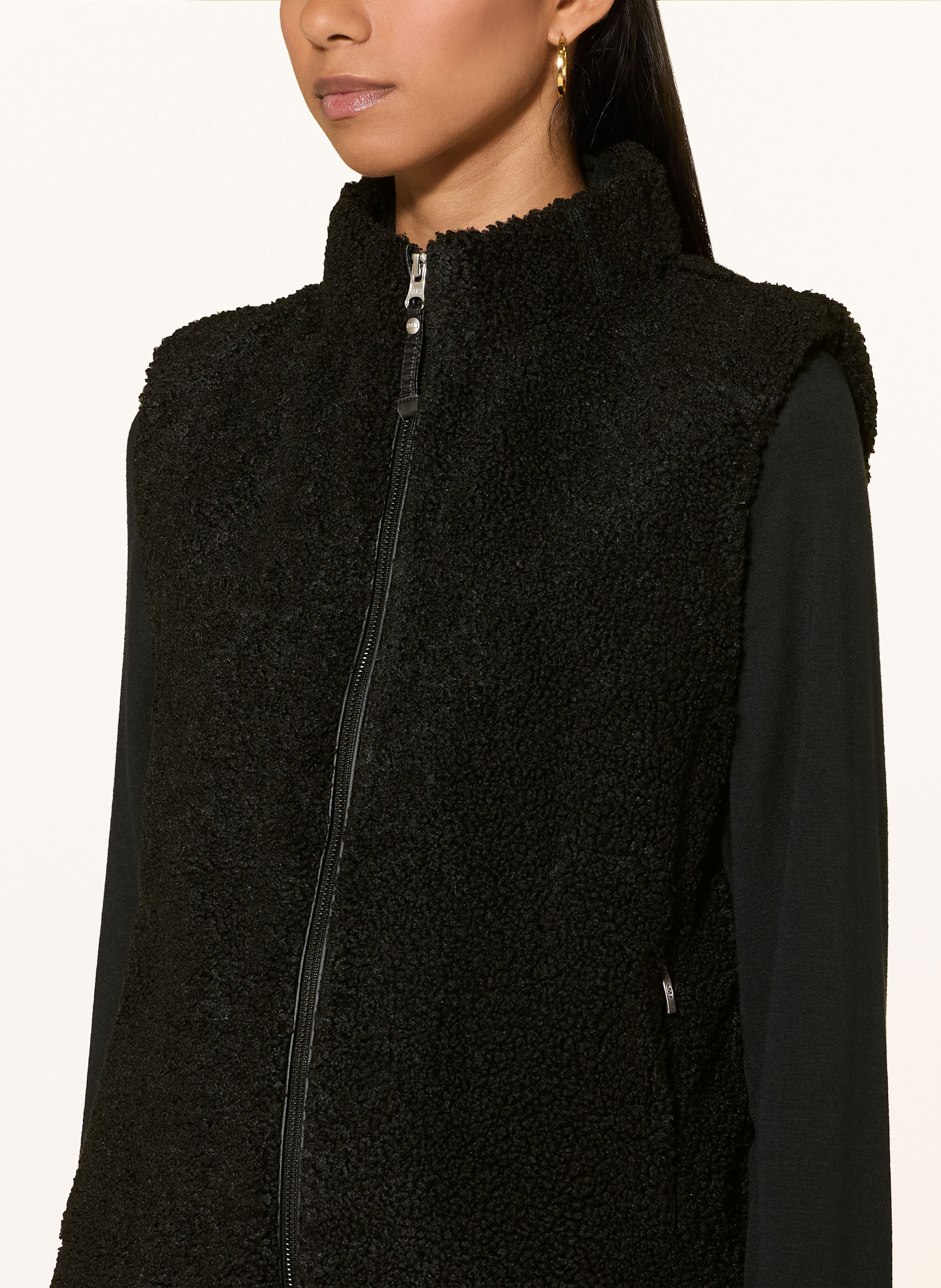 Thumbnail - Parajumpers Teddyfell-Weste Venus schwarz