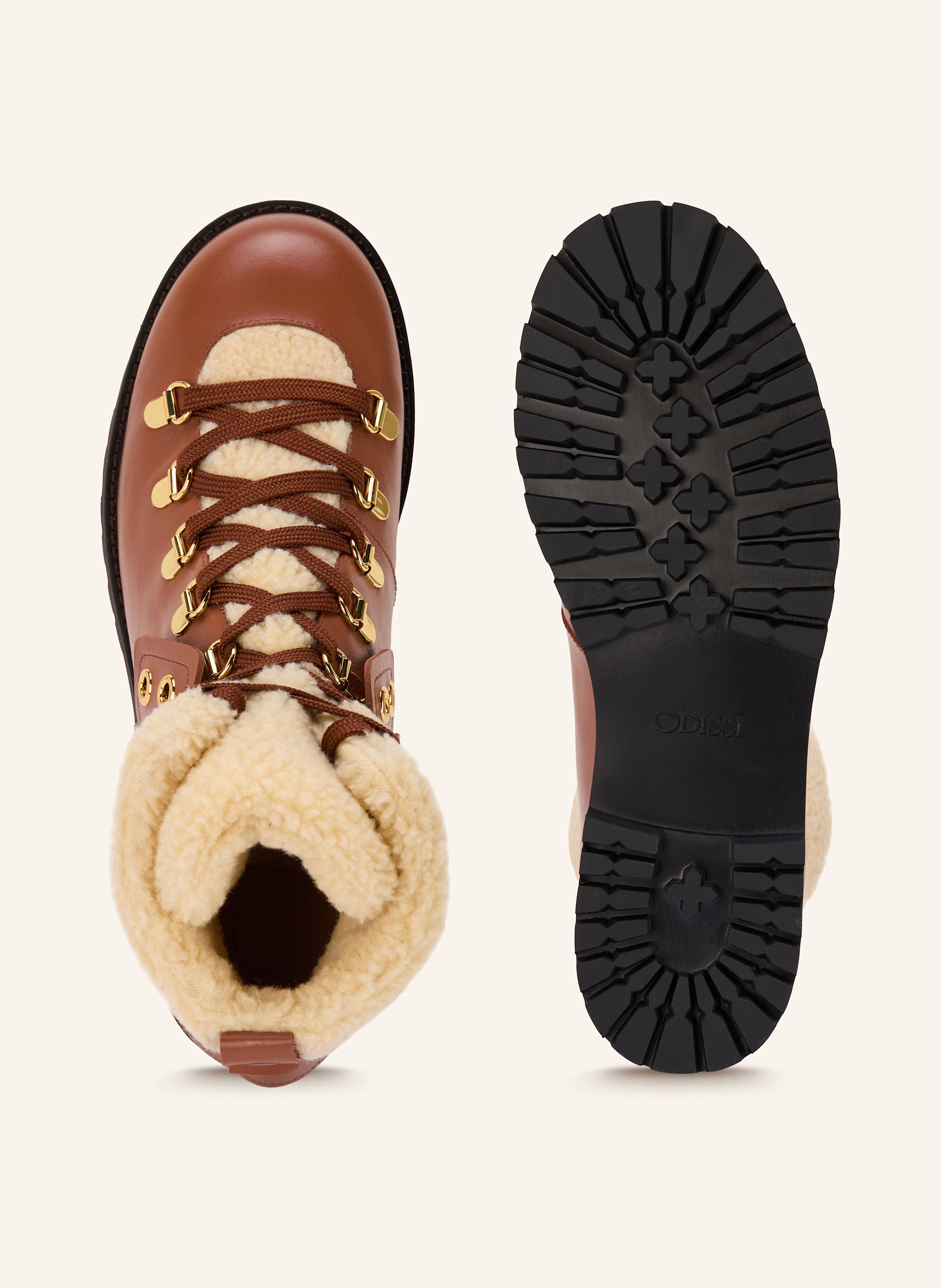 Thumbnail - Odissì Schnürboots Heidi braun