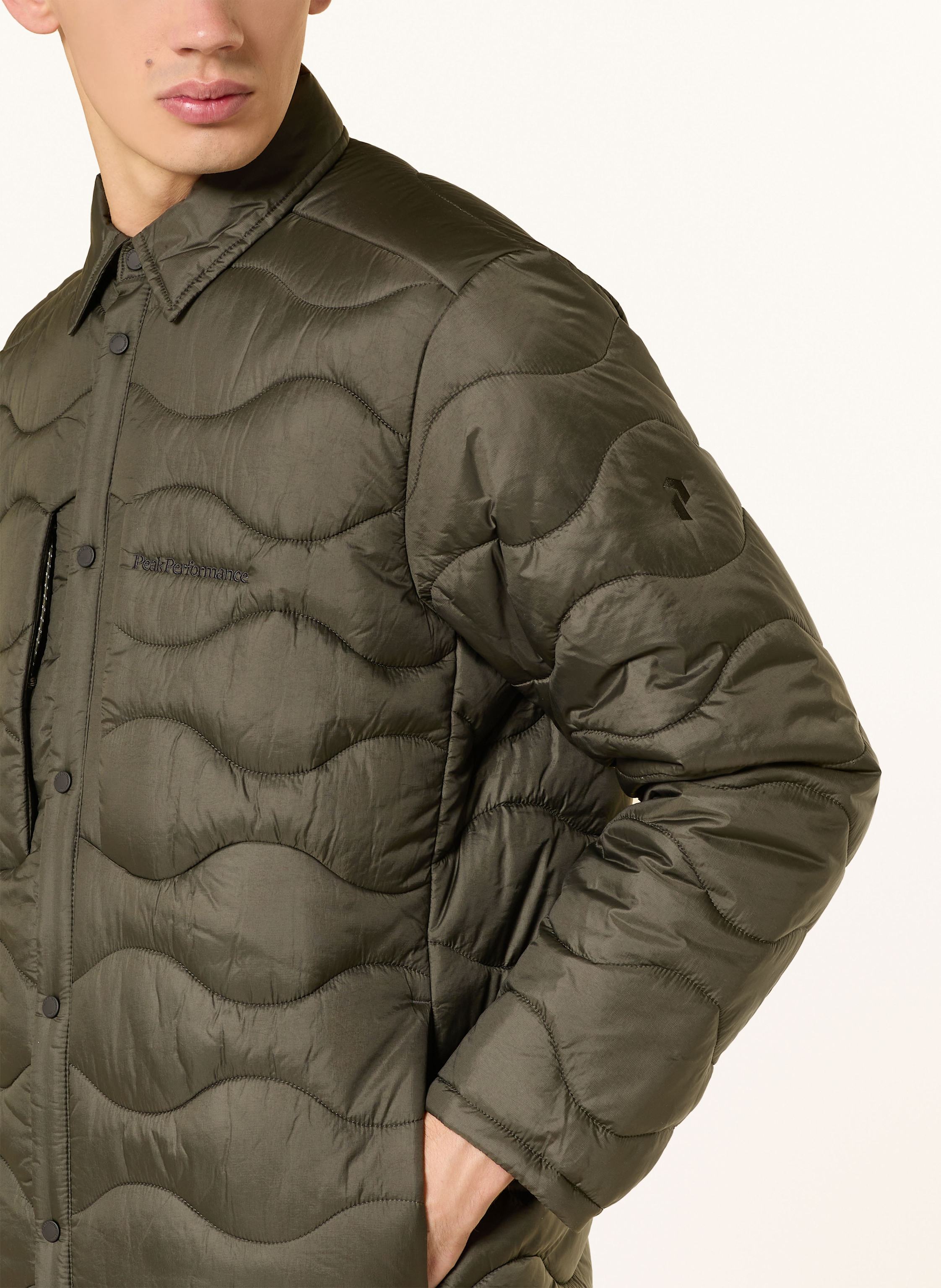 Thumbnail - Peak Performance Steppjacke Helium gruen