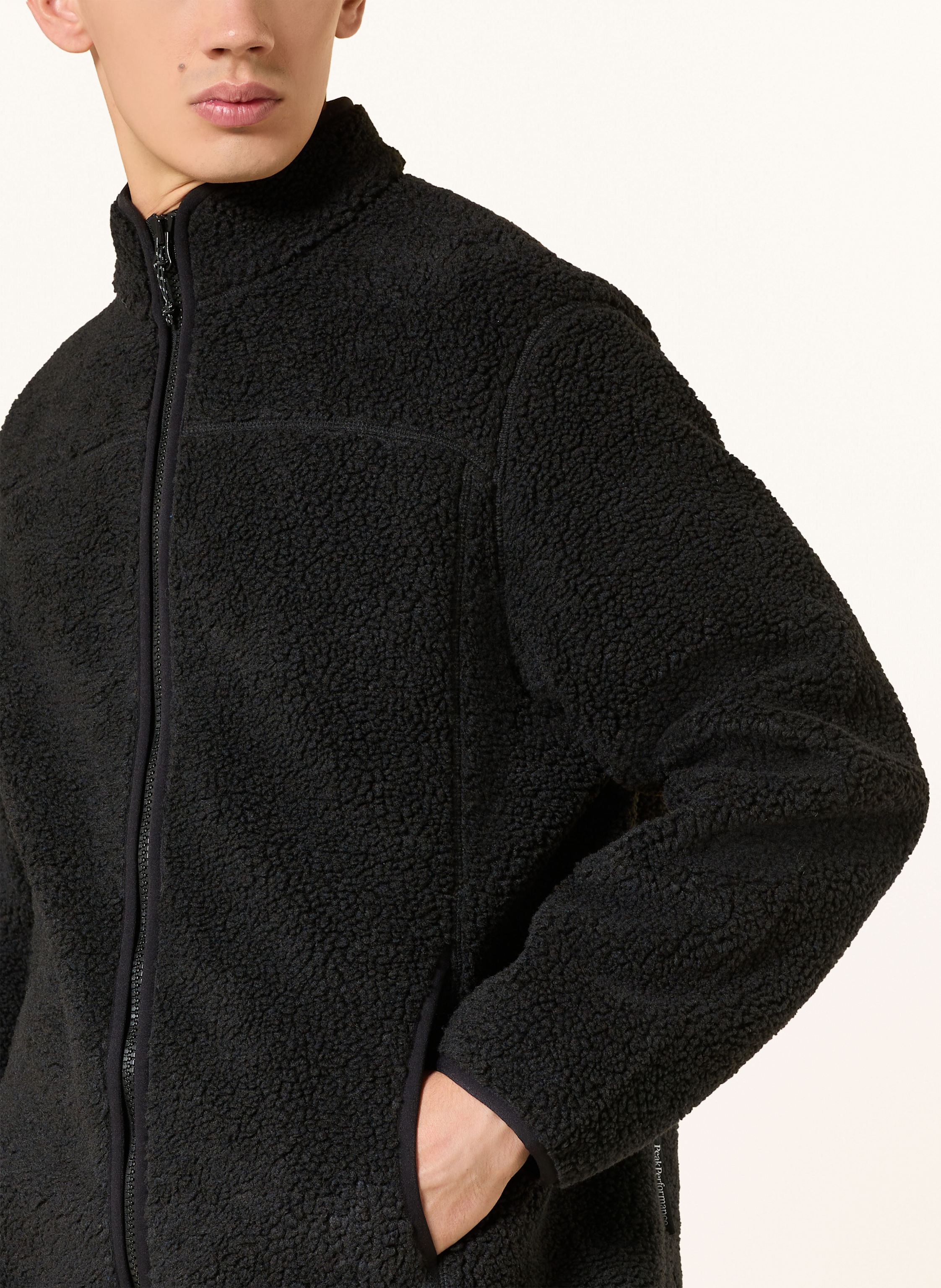 Thumbnail - Peak Performance Teddyfell-Jacke Solide Pile schwarz
