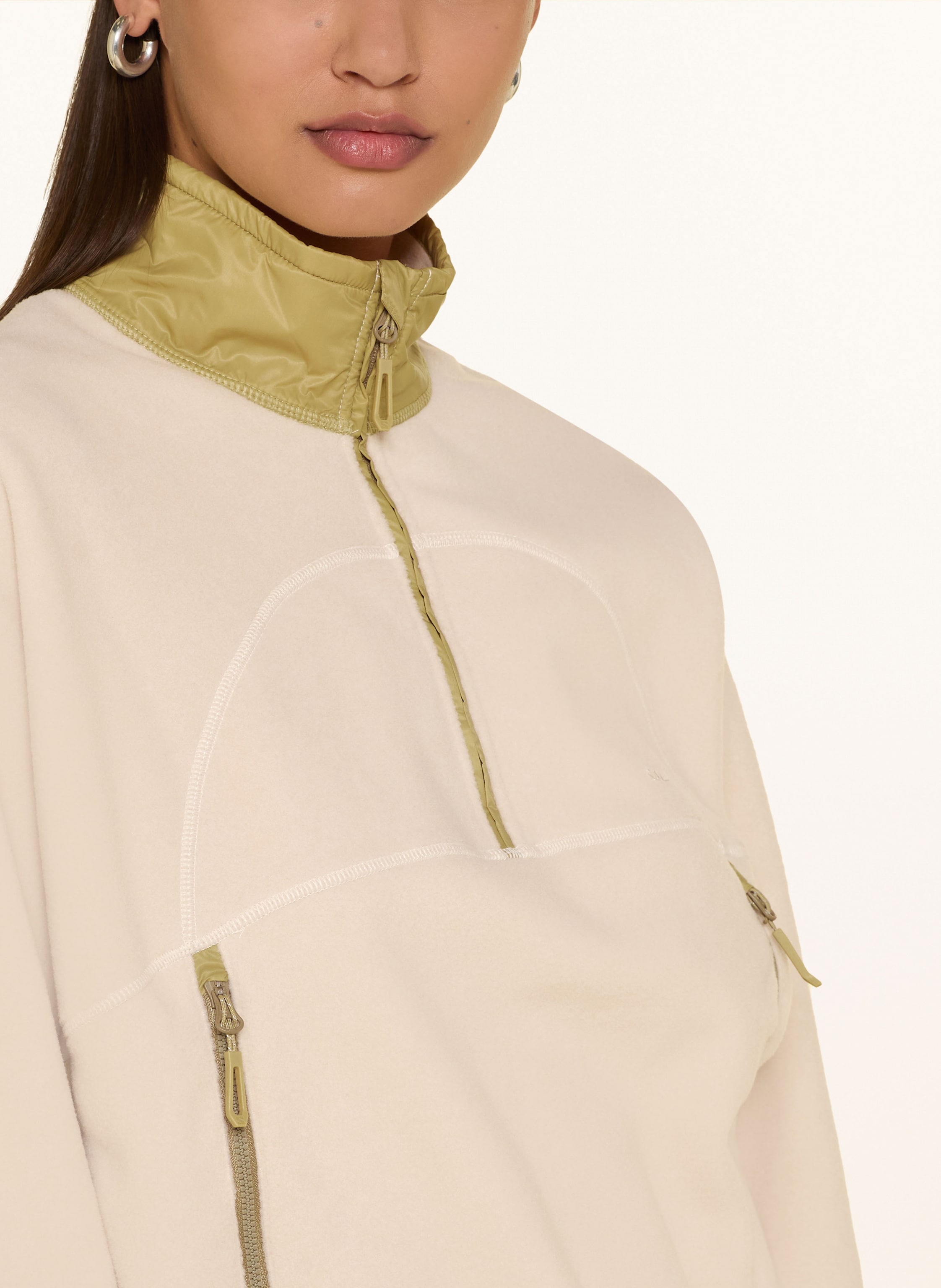 Thumbnail - Salomon Midlayer Chroma Cropped weiss