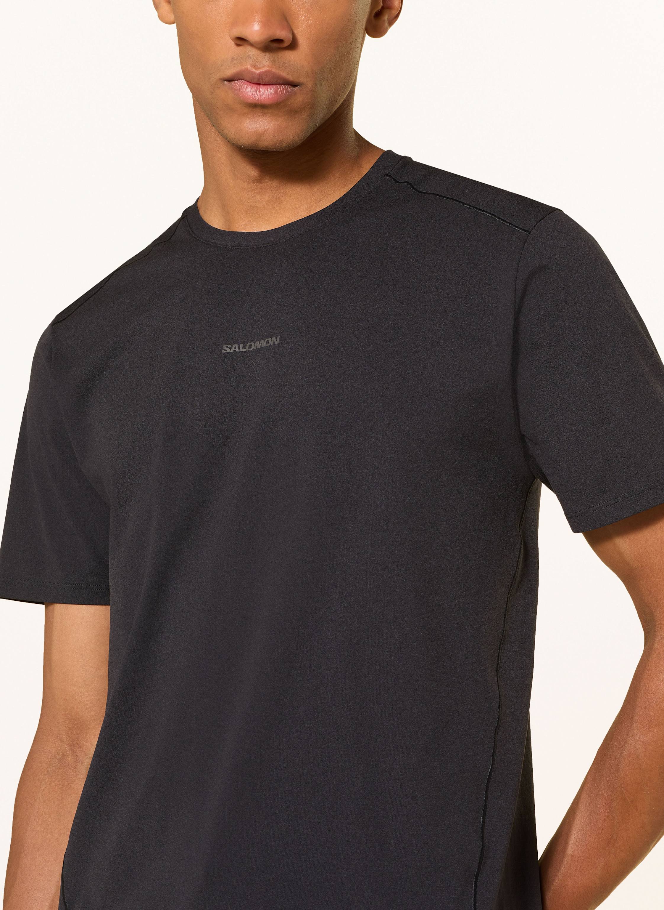 Thumbnail - Salomon T-Shirt Trackline schwarz