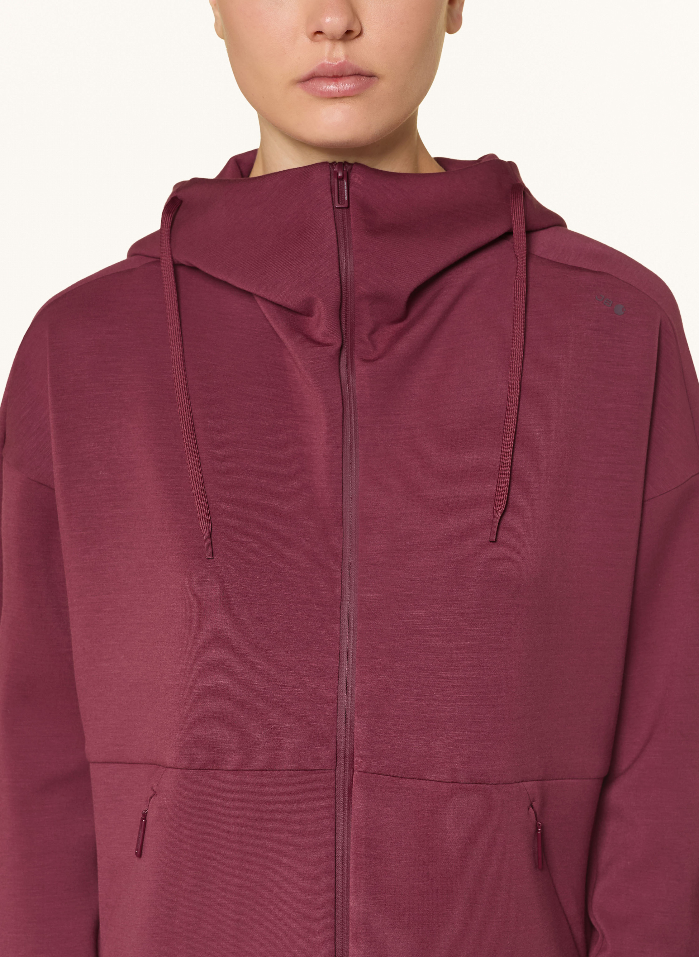 Thumbnail - Jeanne Baret Sweatjacke Jakarta rot