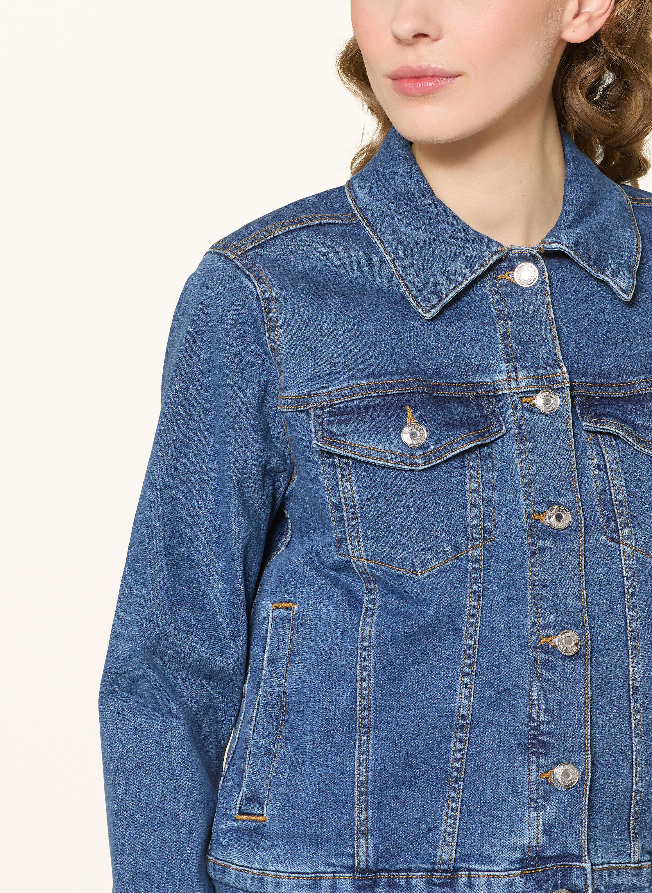 Thumbnail - Part Two Jeansjacke Nicholiapw blau