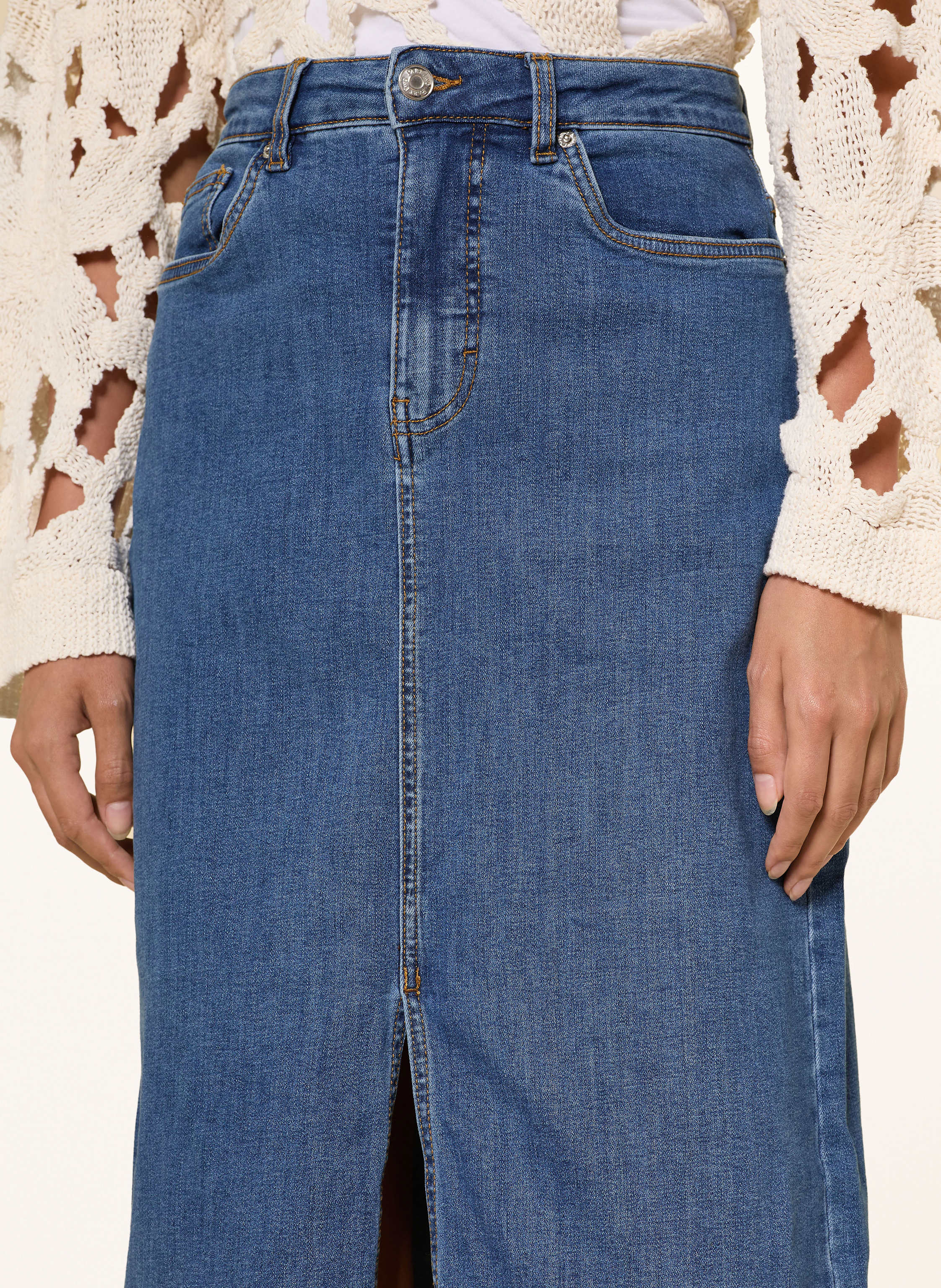 Thumbnail - Part Two Jeansrock Dillinpw blau