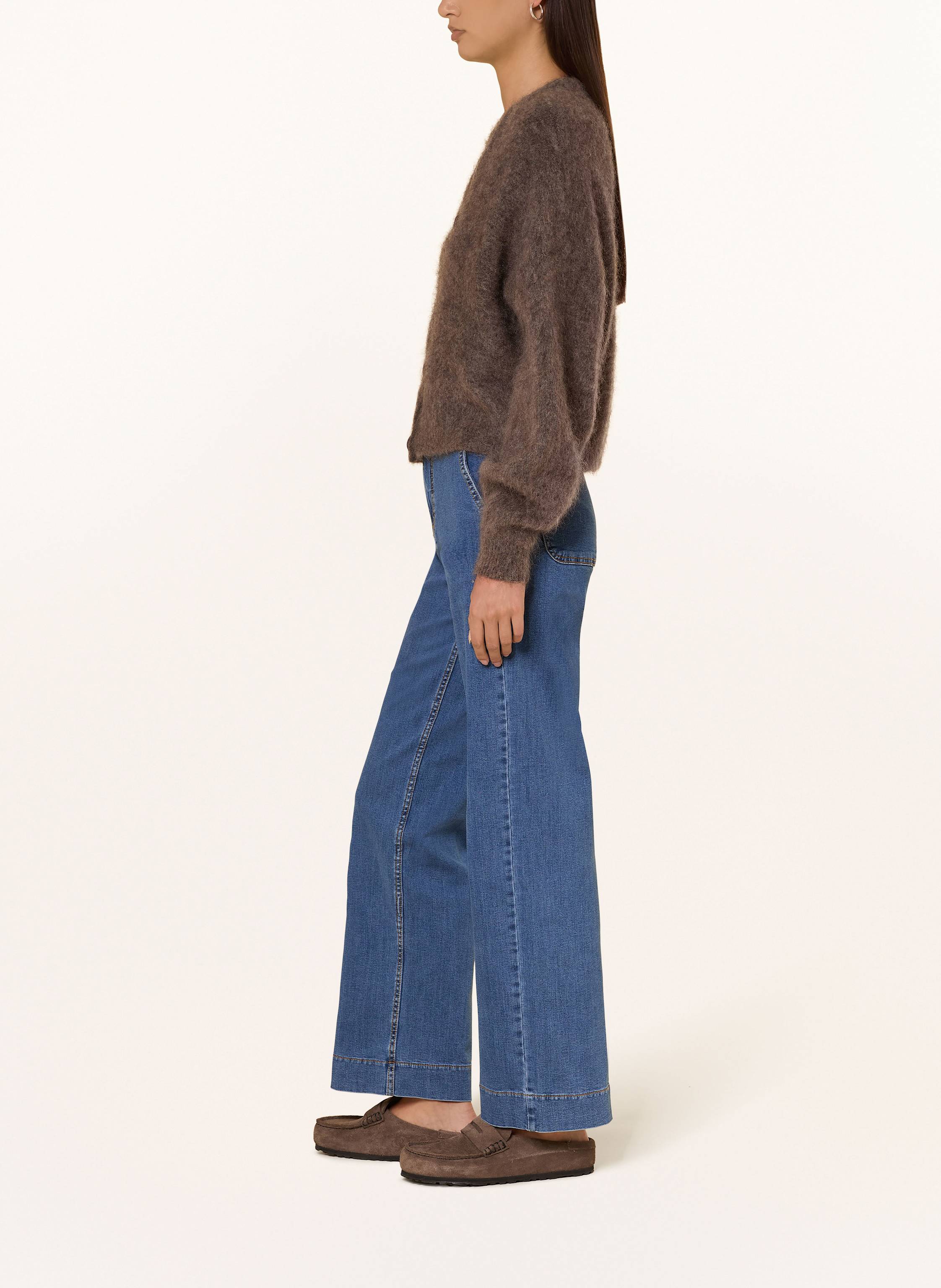 Thumbnail - Part Two Wide Leg Jeans Barba blau